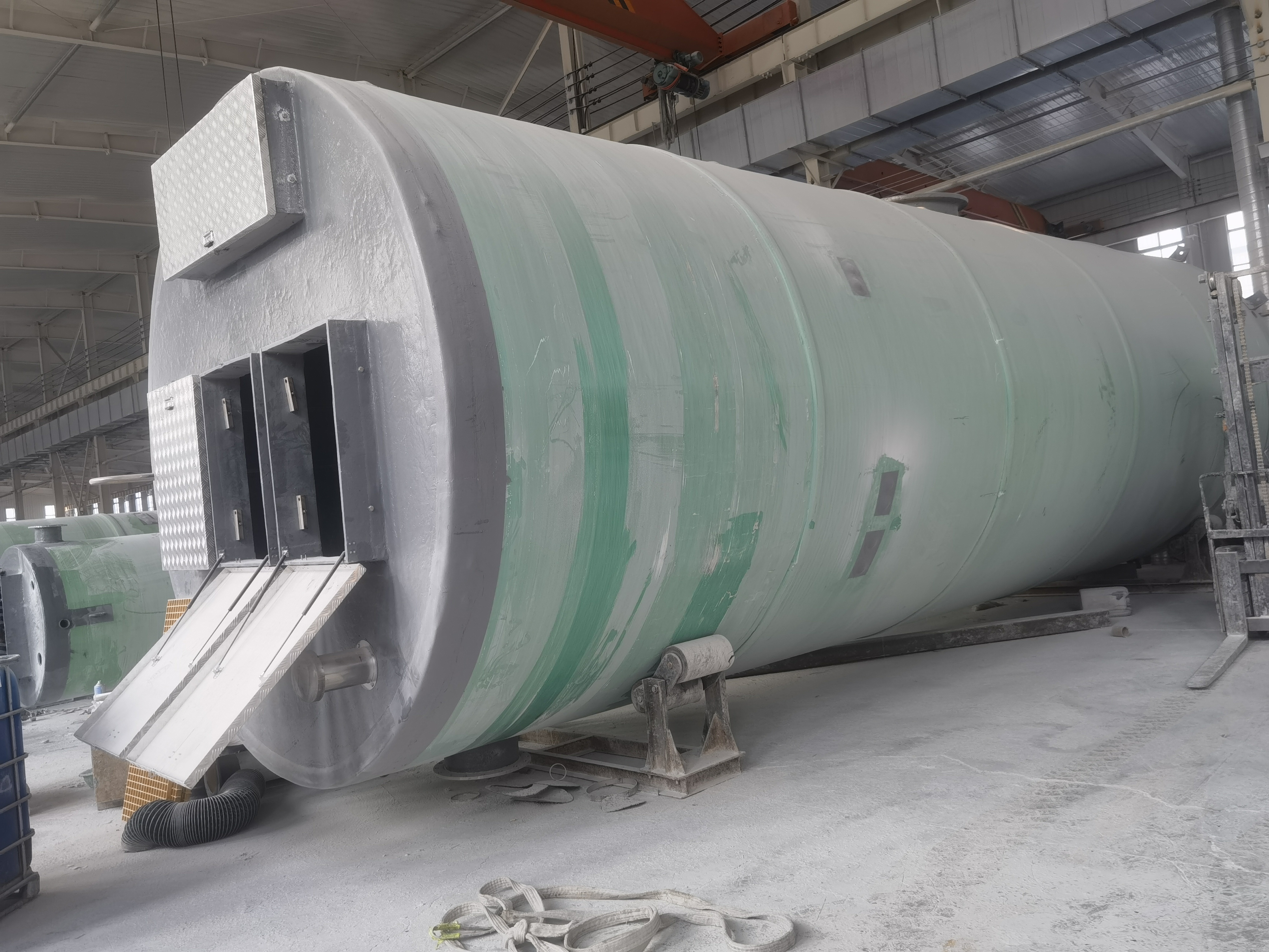 河北姚阔环保科技有限公司一体化泵站生产车间