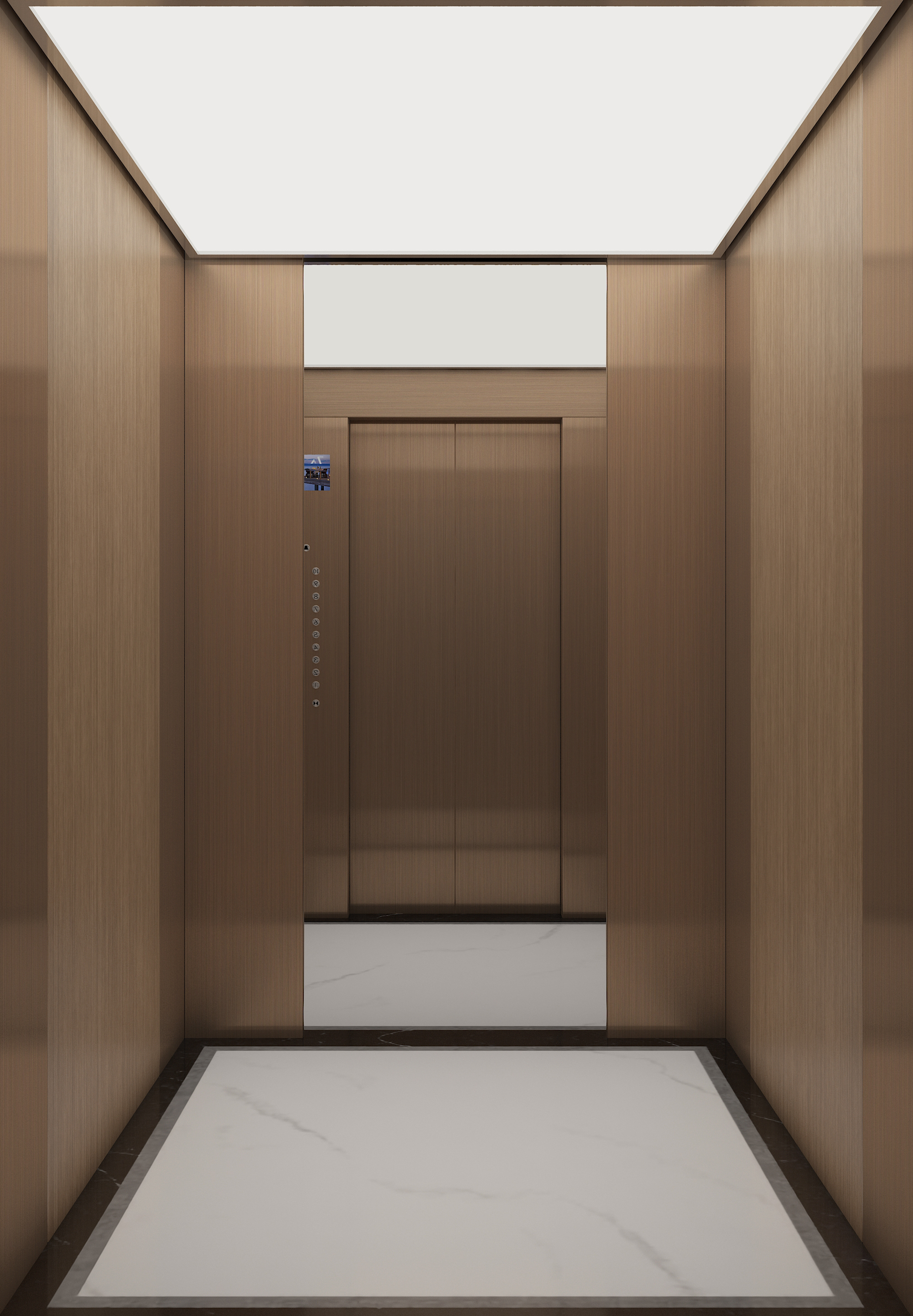 电梯装饰案例一