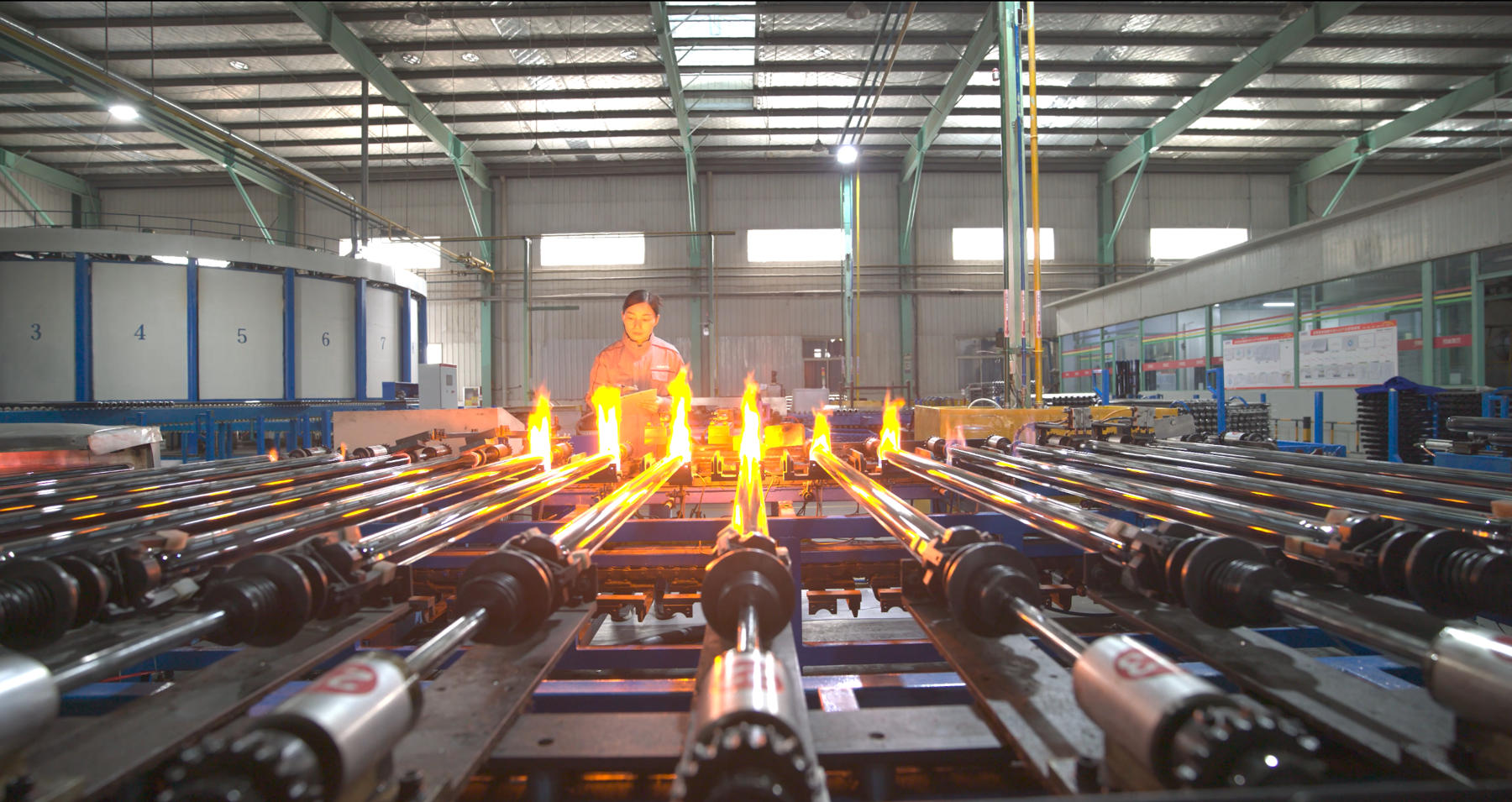 太阳雨太阳能热水器产品示意图