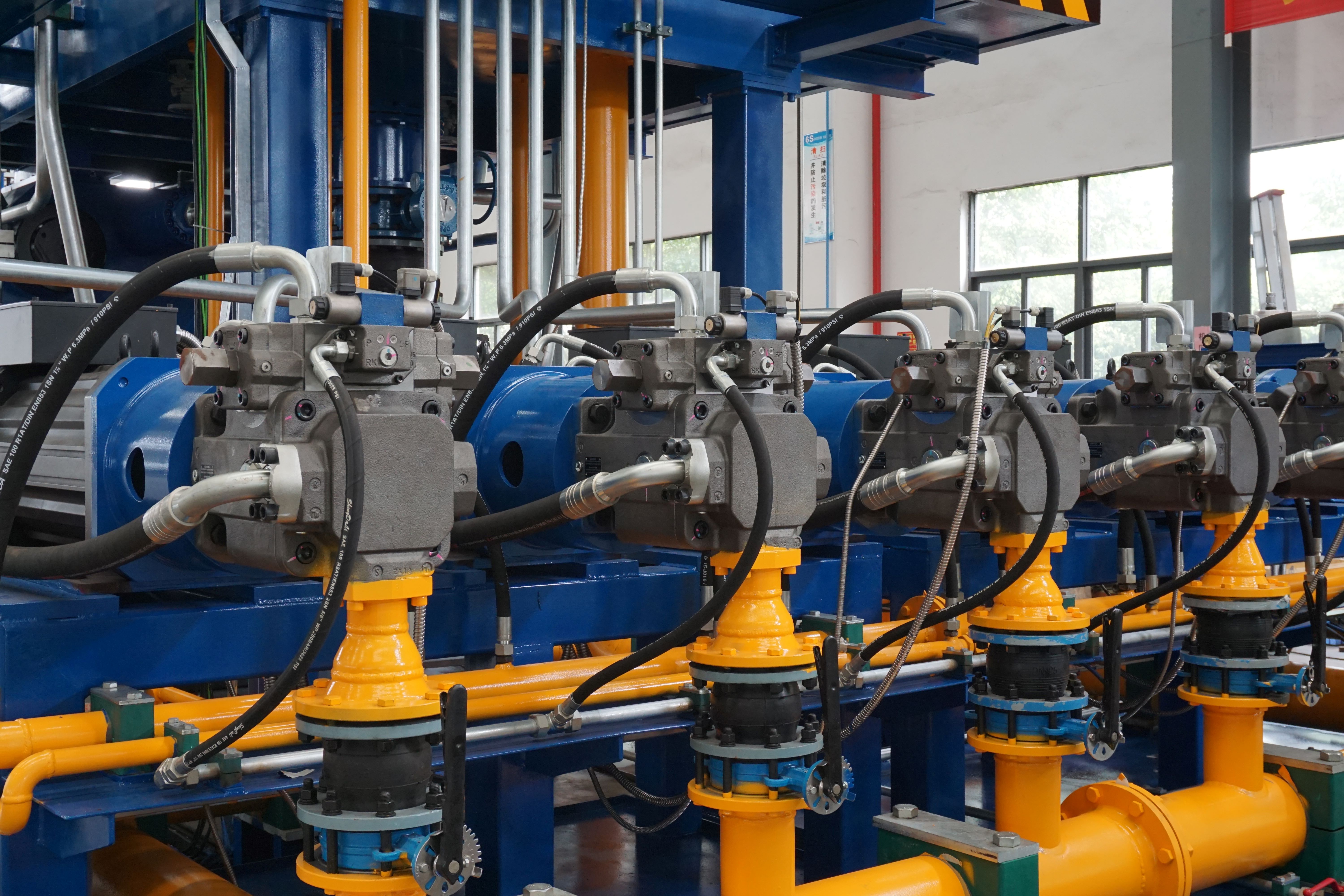 万格士机械设备在客户工厂运行实况