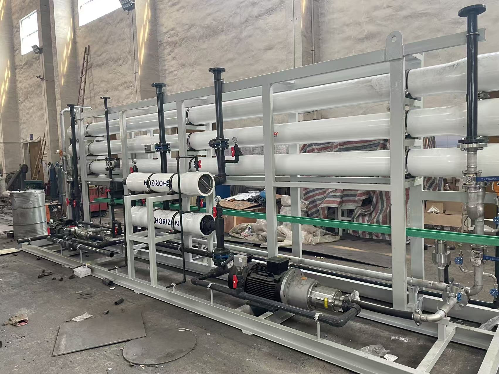 智能化反渗透控制界面示意图