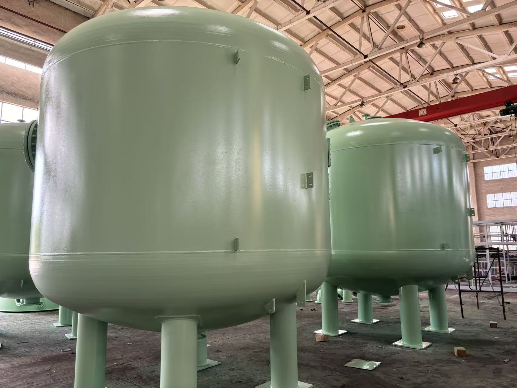 宜兴云水环保科技有限公司多介质过滤器外观