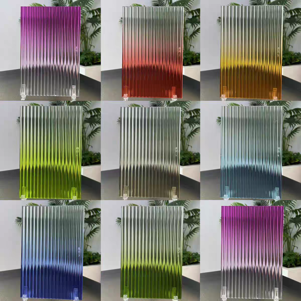 渐变玻璃工艺细节展示