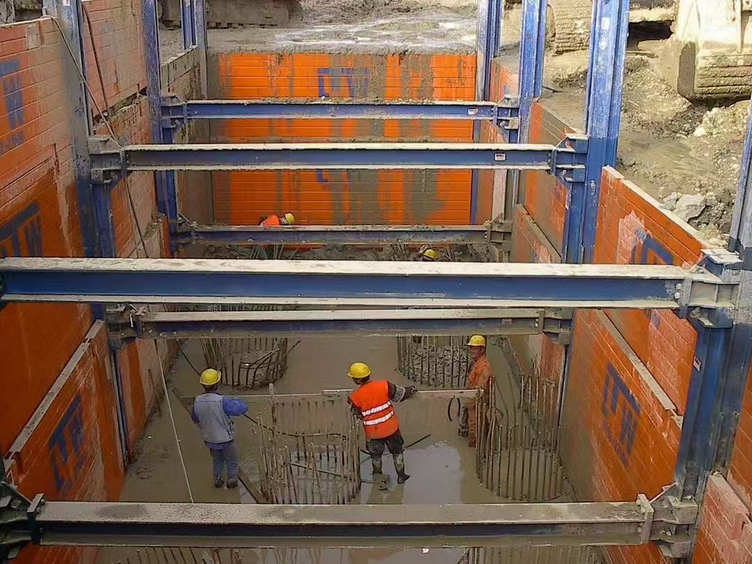 支护箱结构特写图