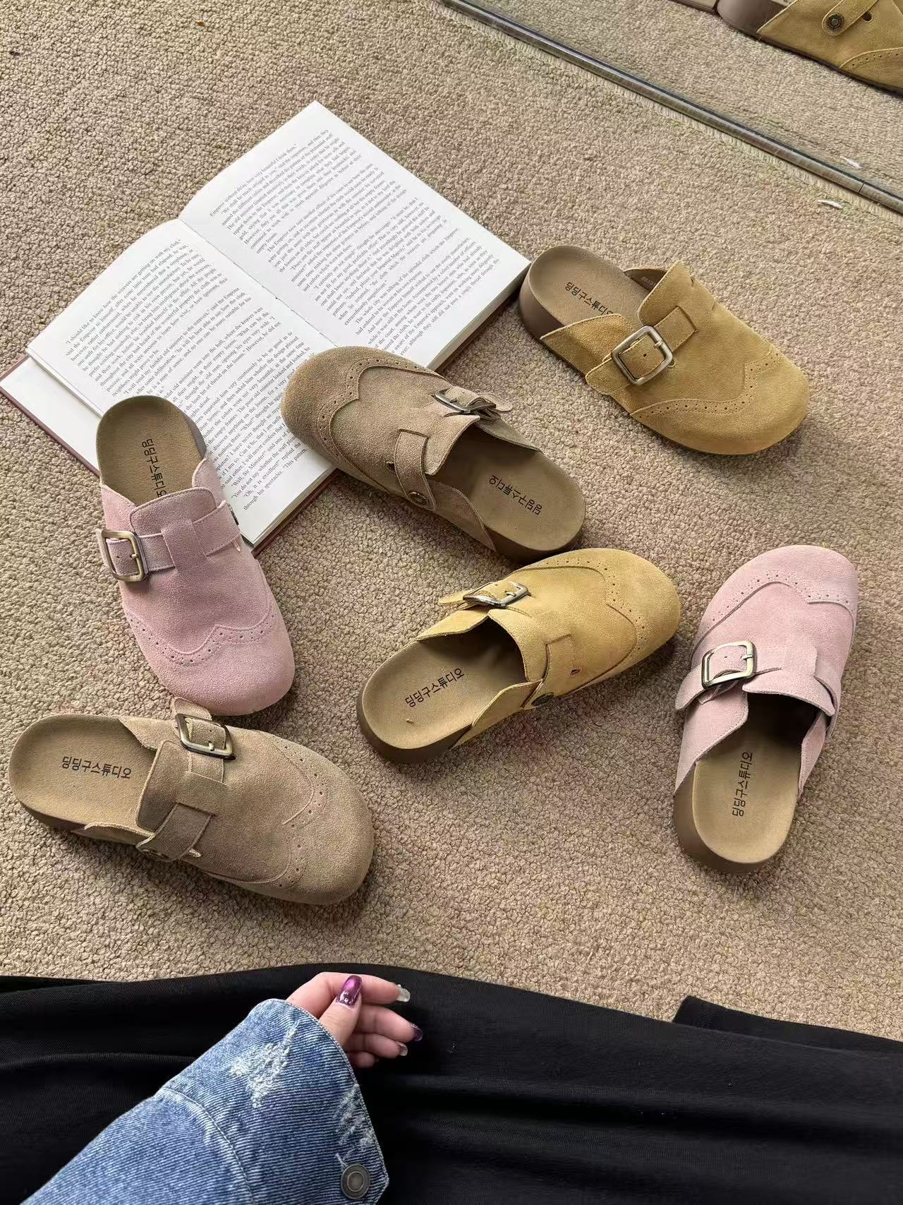 轻奢女鞋工艺细节