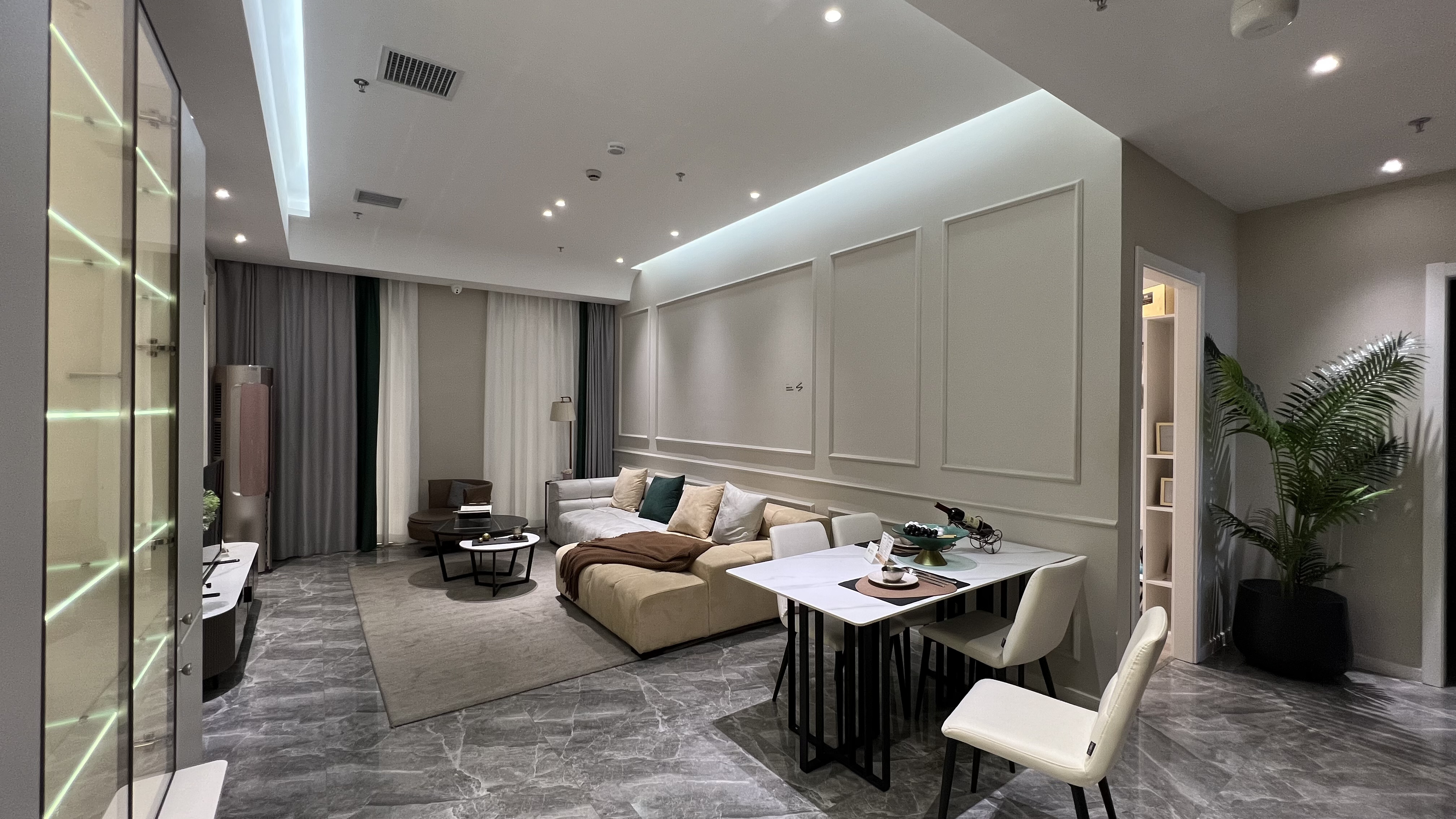 海智装饰材料仓储展示