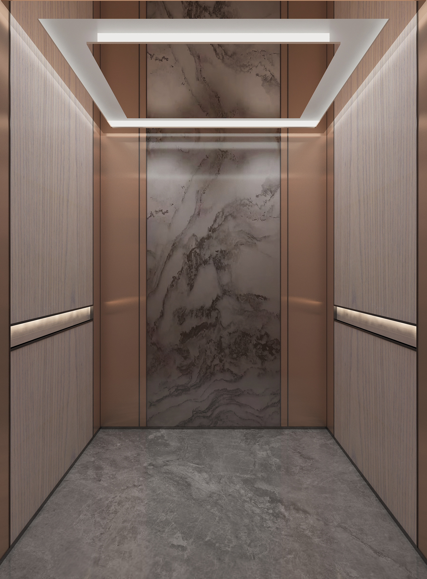 电梯内饰效果图1
