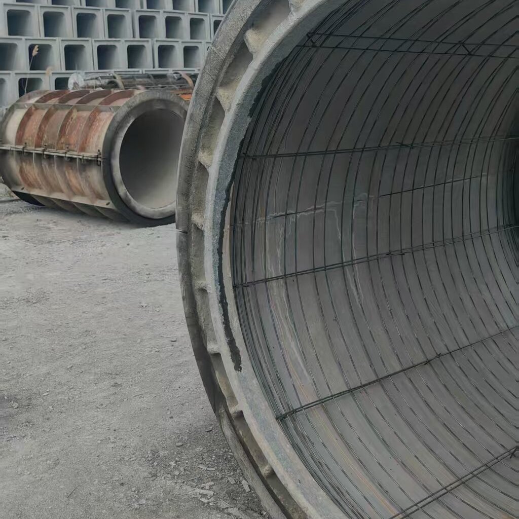 水泥管生产现场