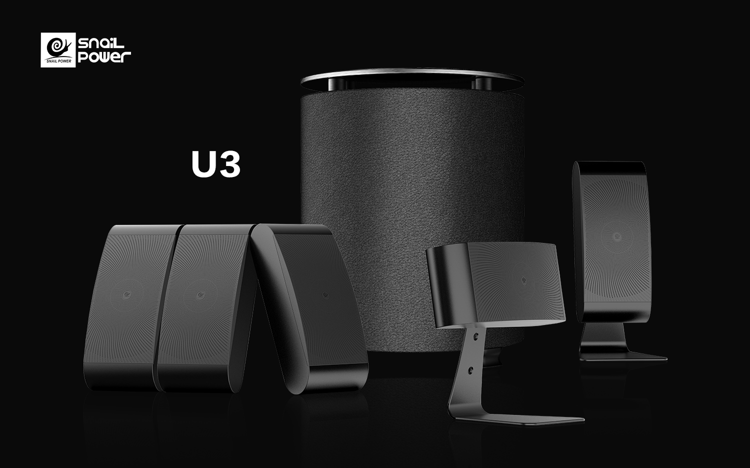 SNAIL POWER蜗牛音响隐藏式安装效果图