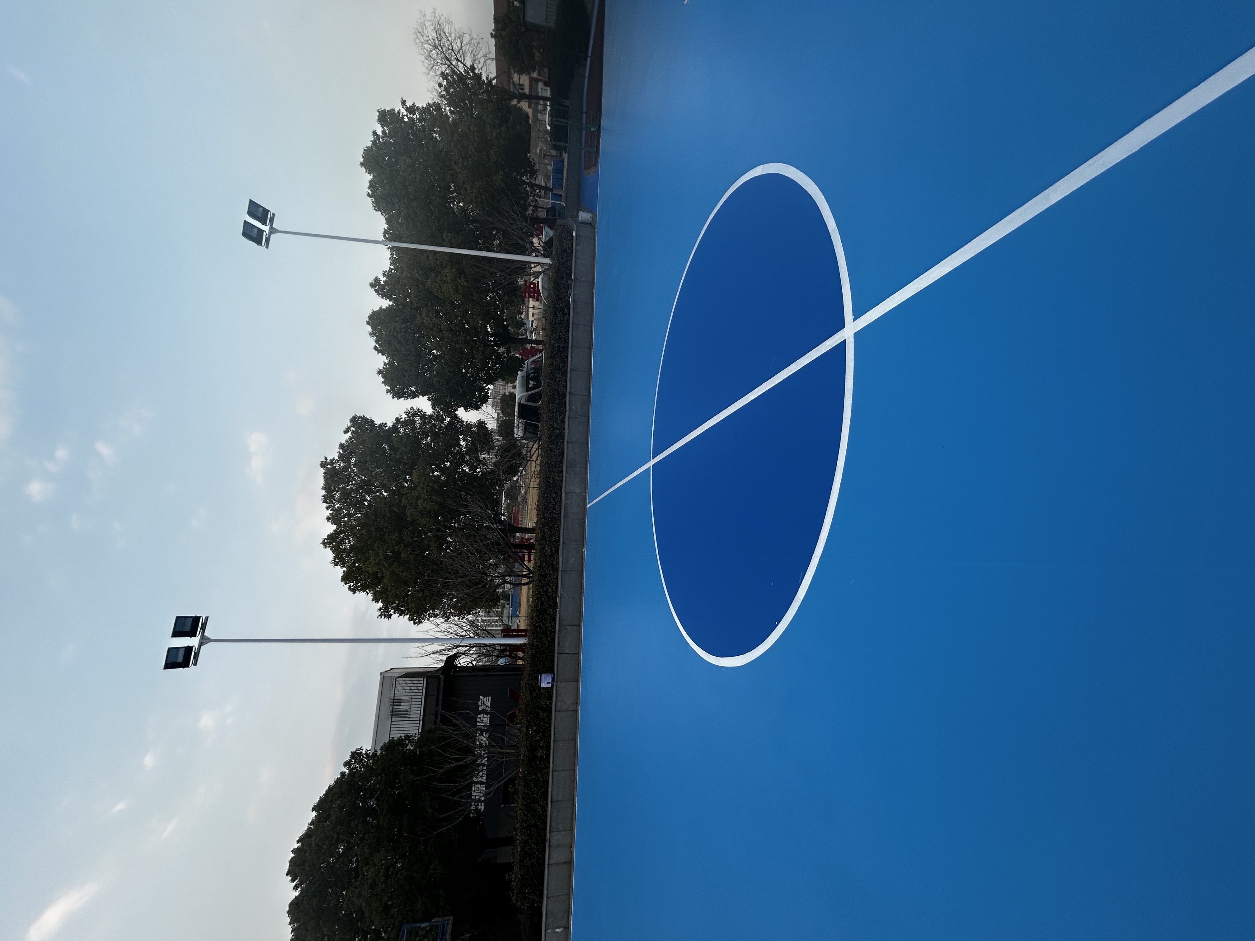 硅PU篮球场案例