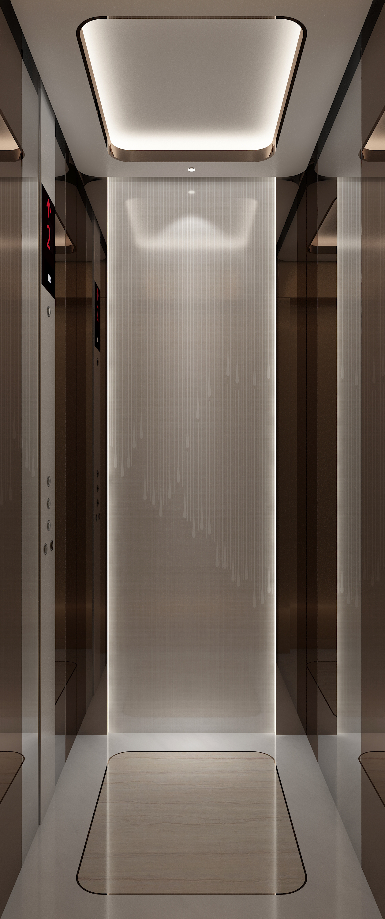 电梯轿厢翻新材料展示