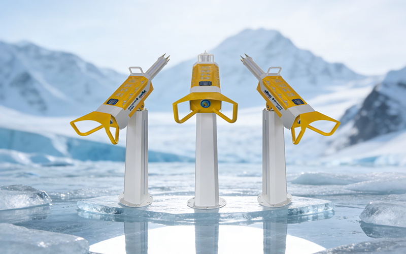 无忧熊共享水枪白天喷彩虹效果