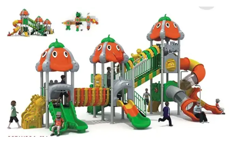稳固的游乐设施结构