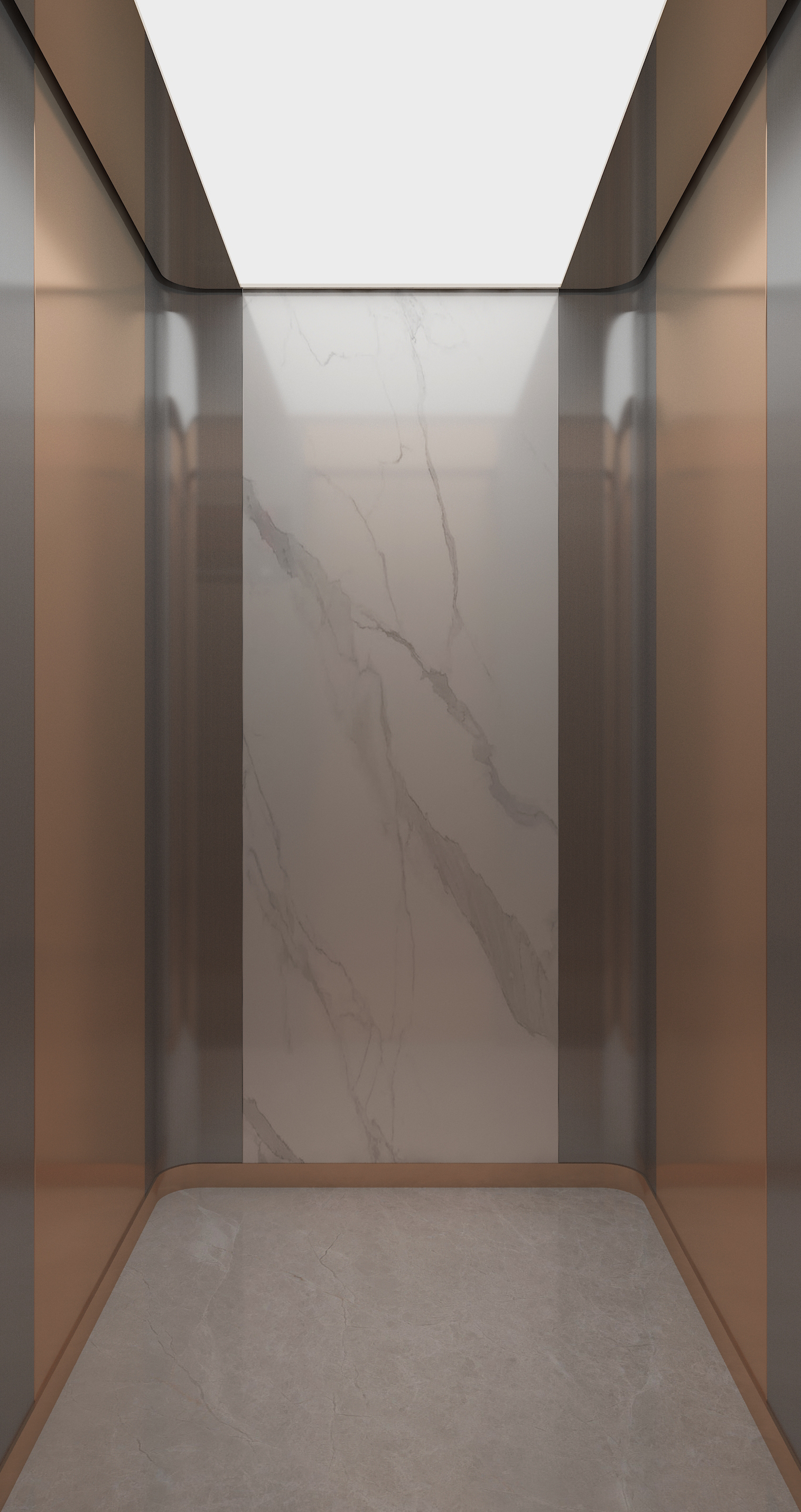 电梯内部细节展示