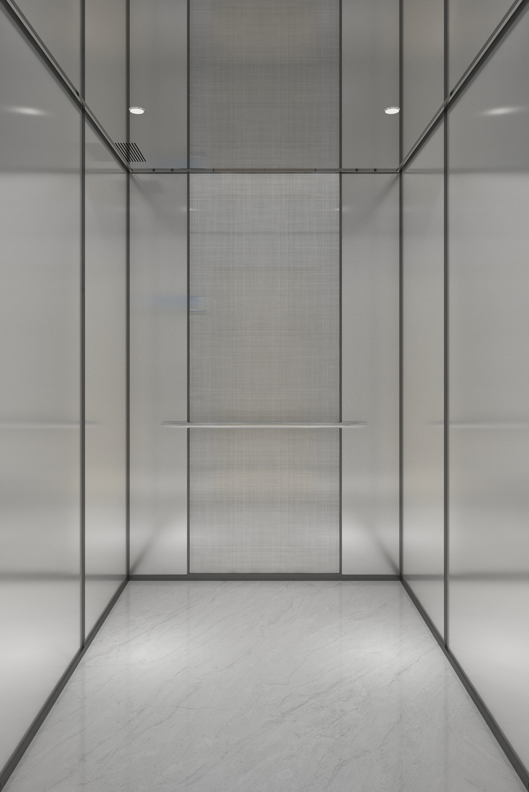 电梯轿厢翻新效果图2