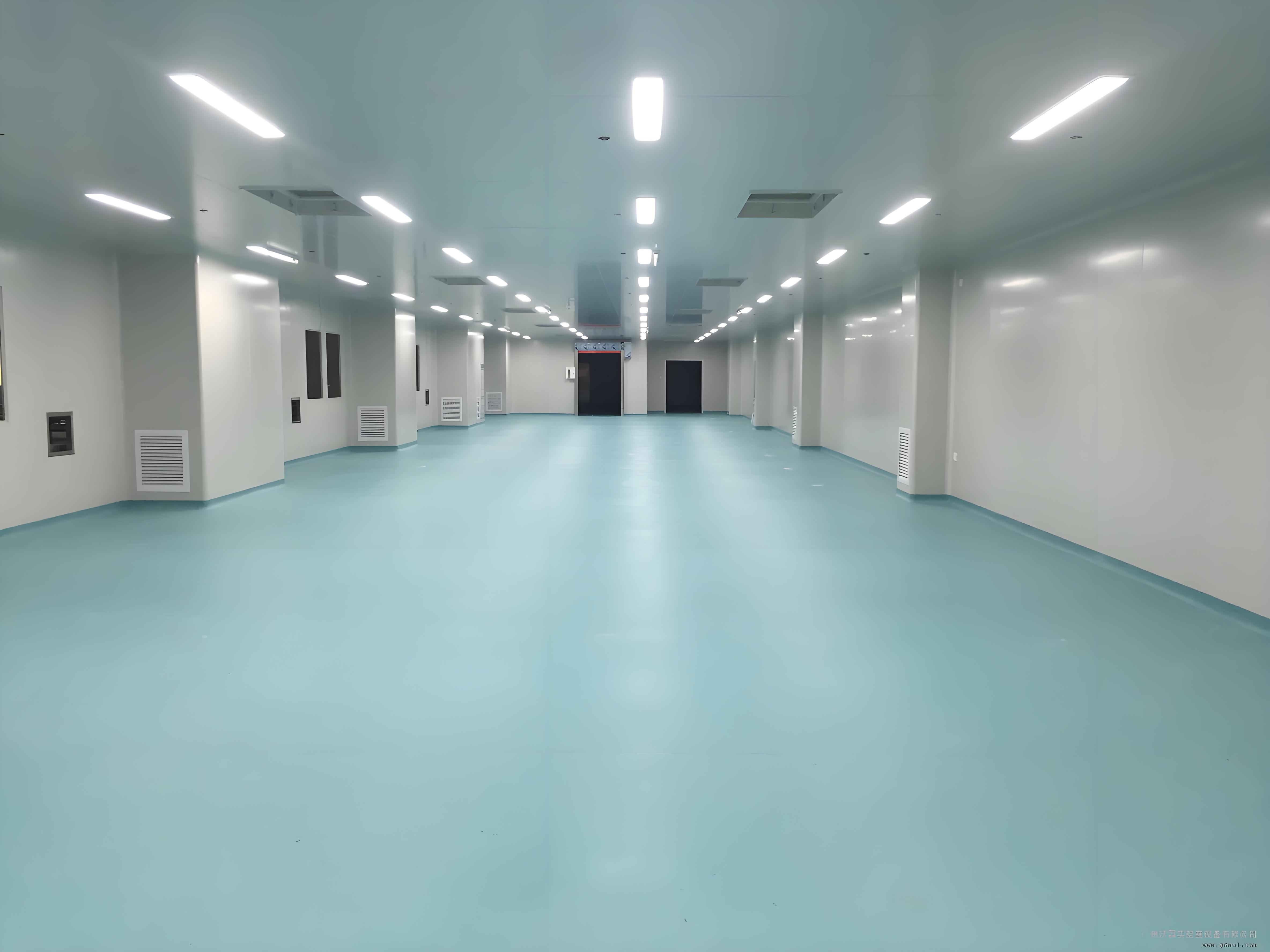 洁净车间内部施工细节