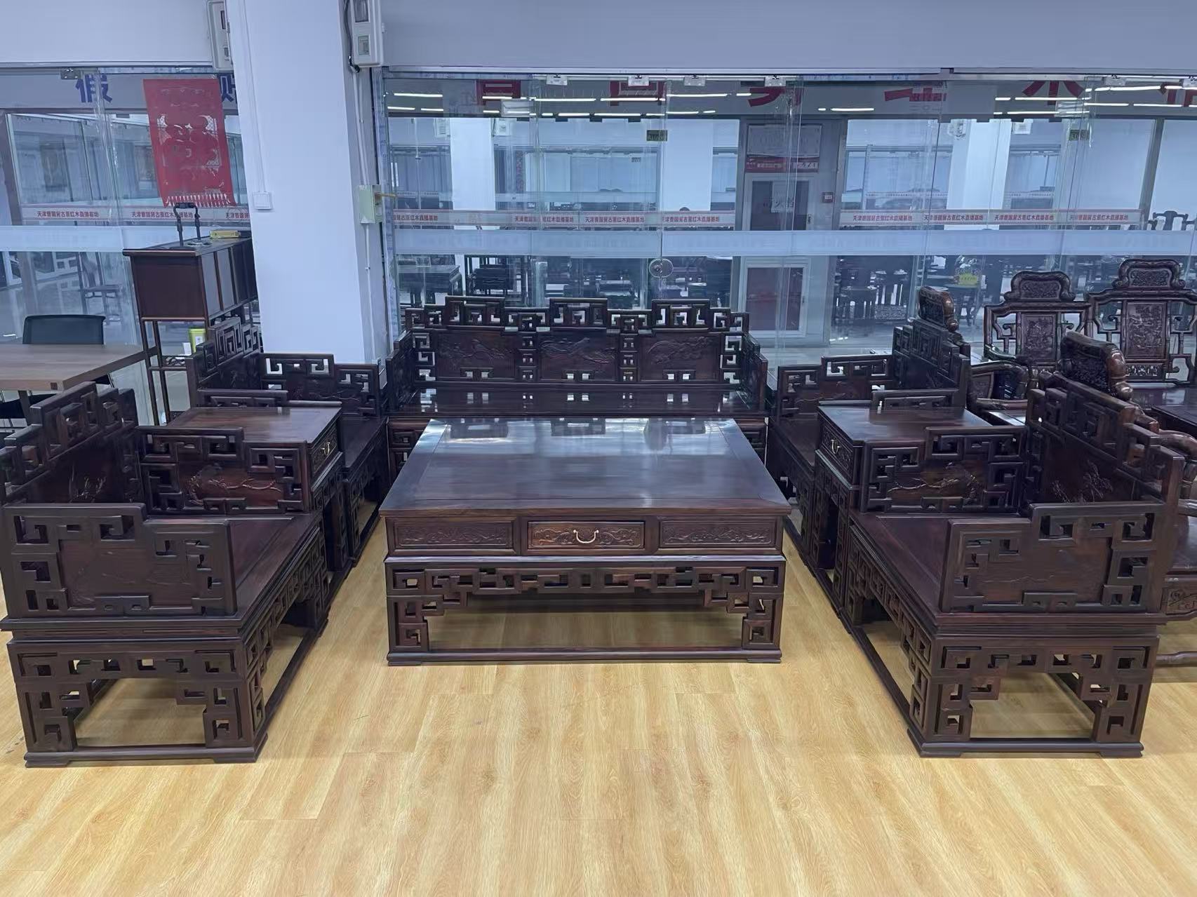 高端红木家具细节展示