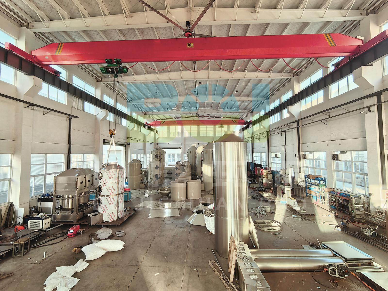 博捷环保生产车间