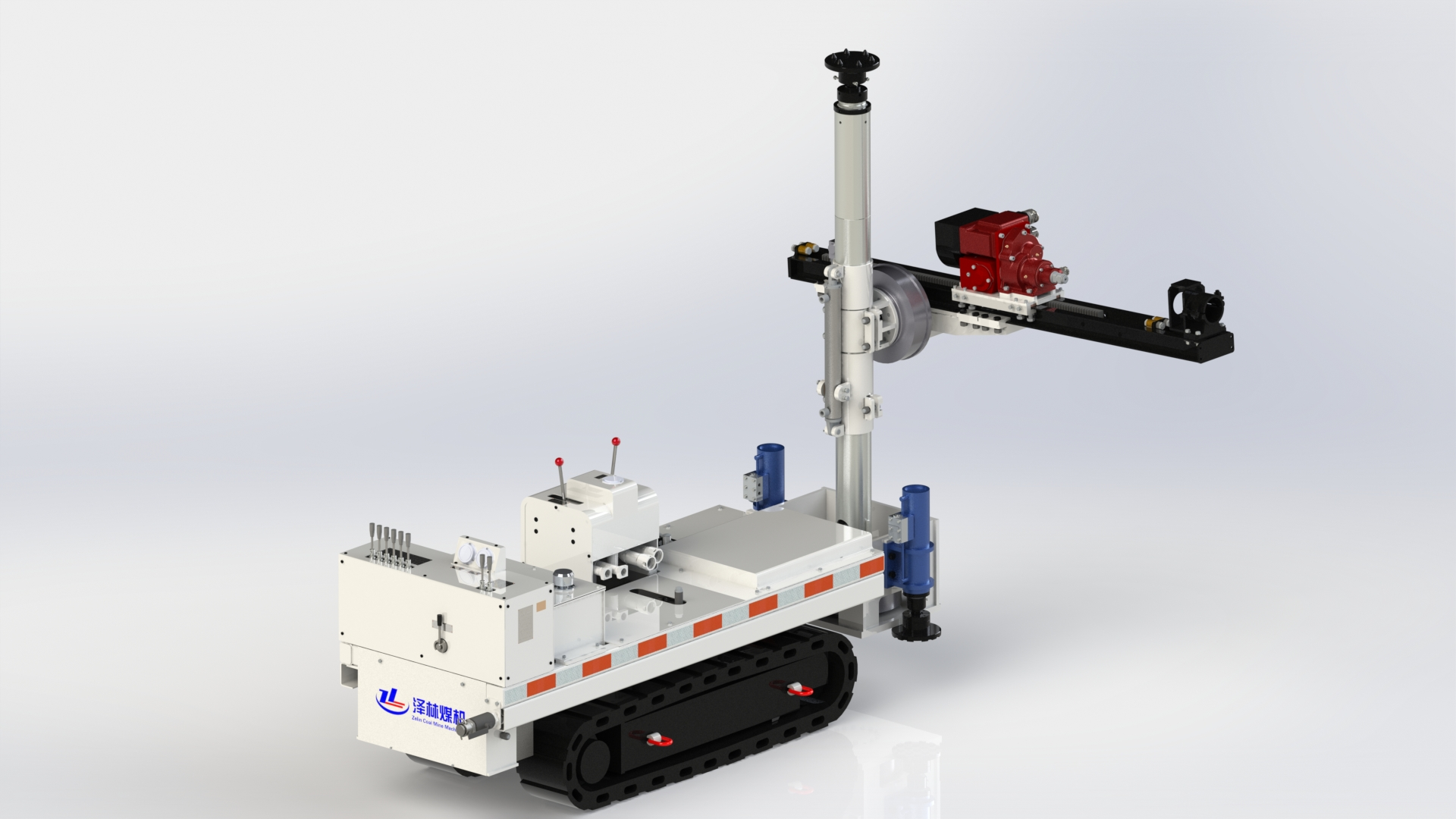石家庄泽林煤矿机械产品示意图