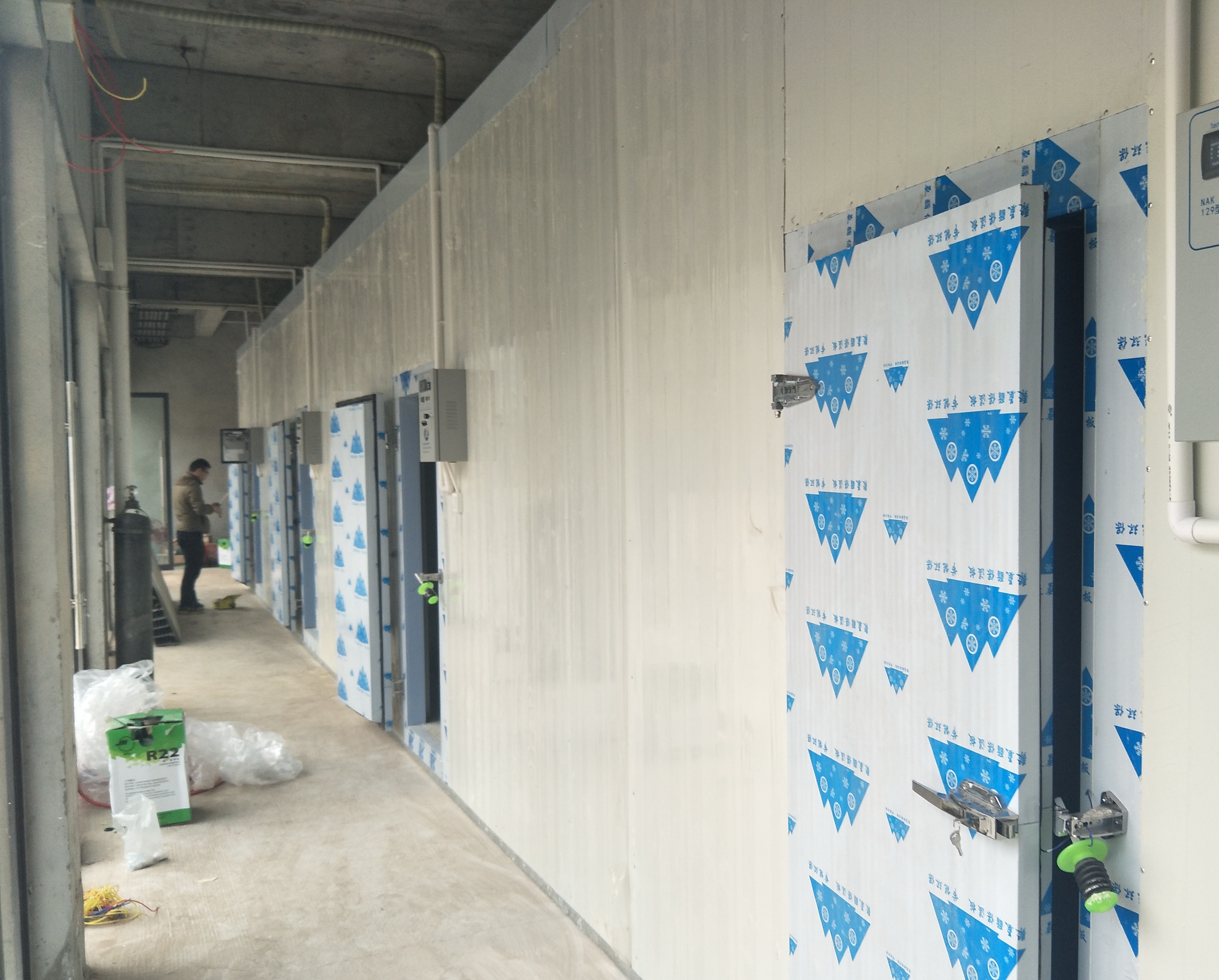 高标准冷链项目内部实景