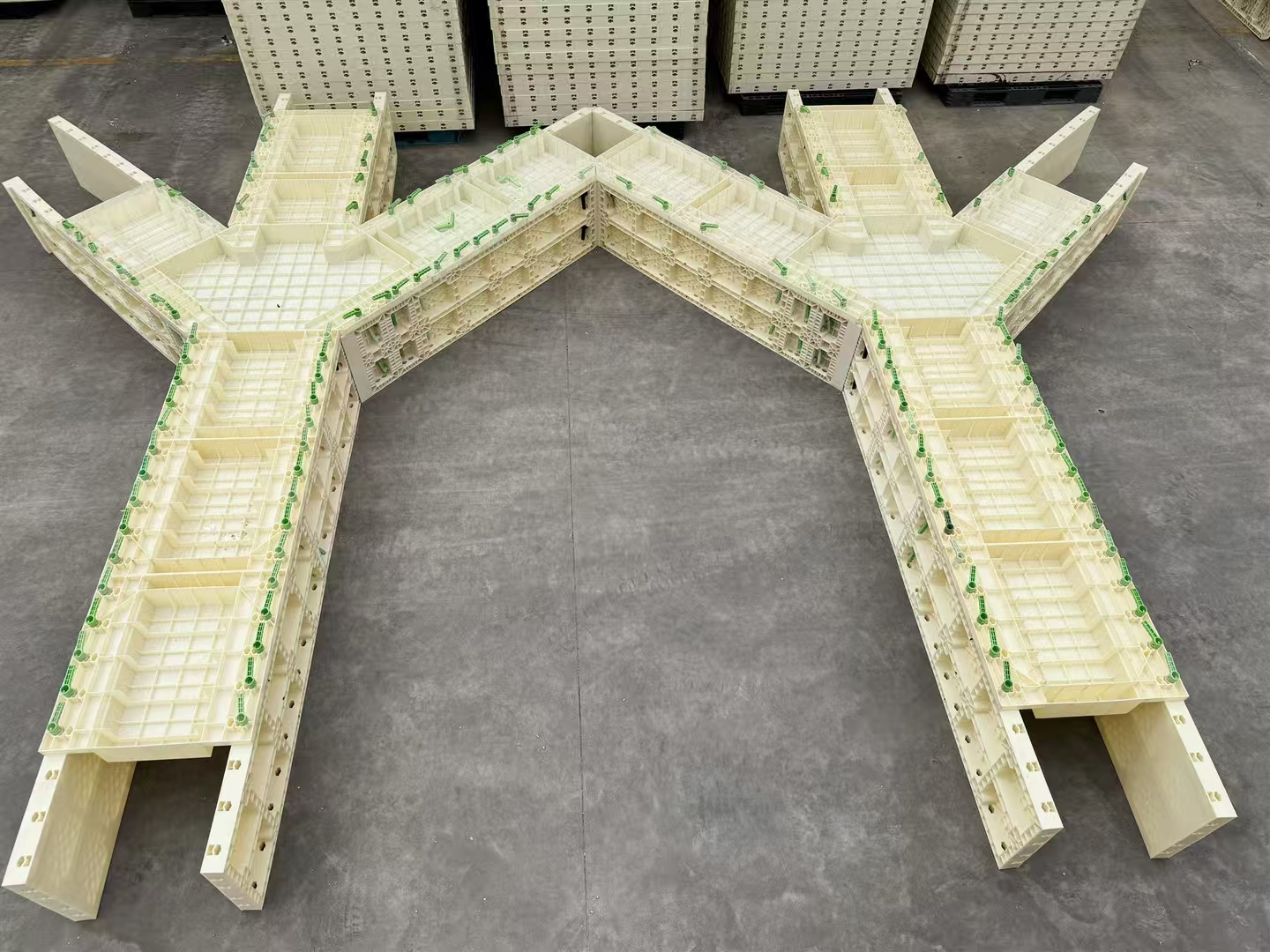 异形钢模板加工细节