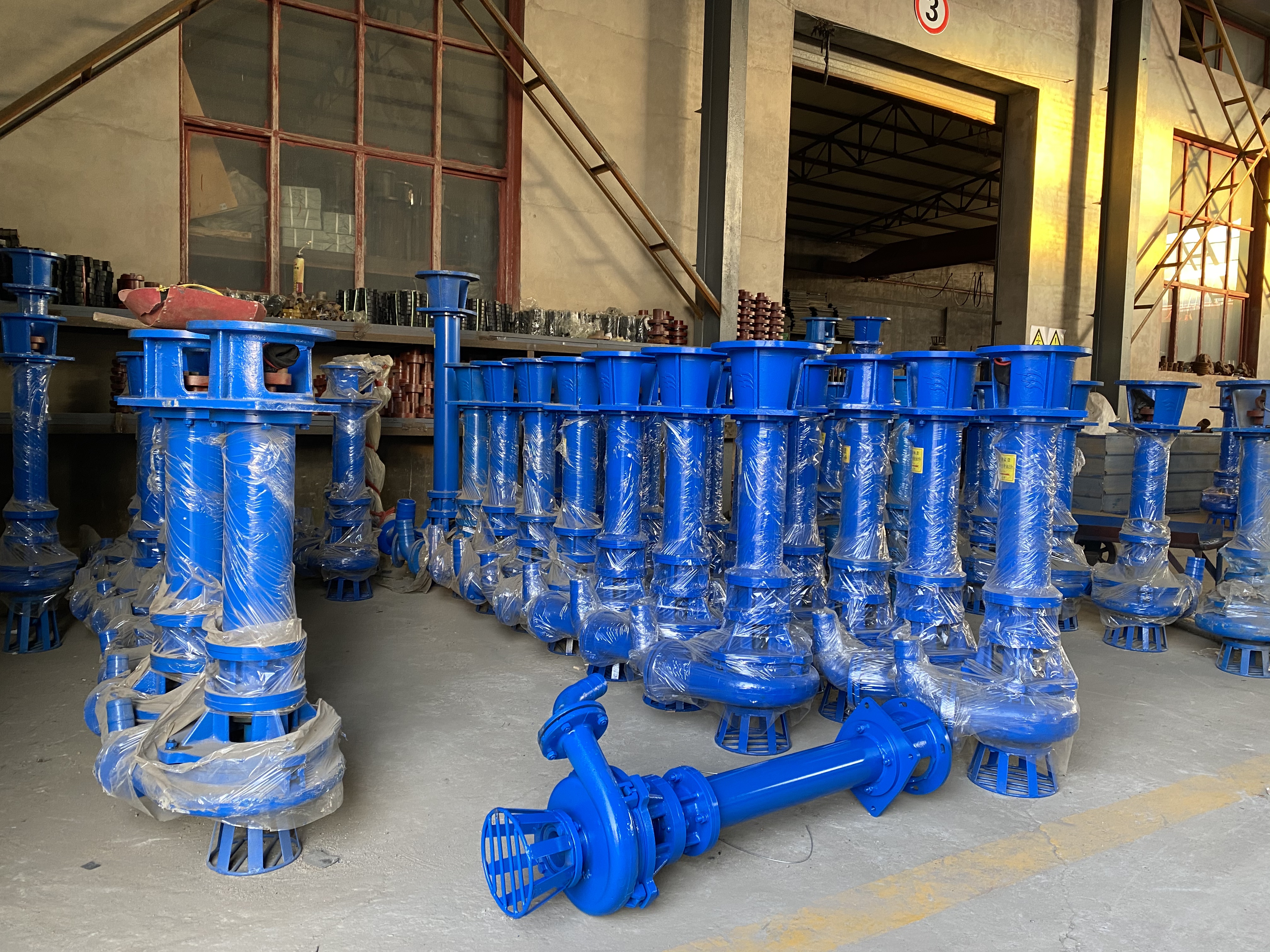 渣浆泵在工业场景中的应用示意