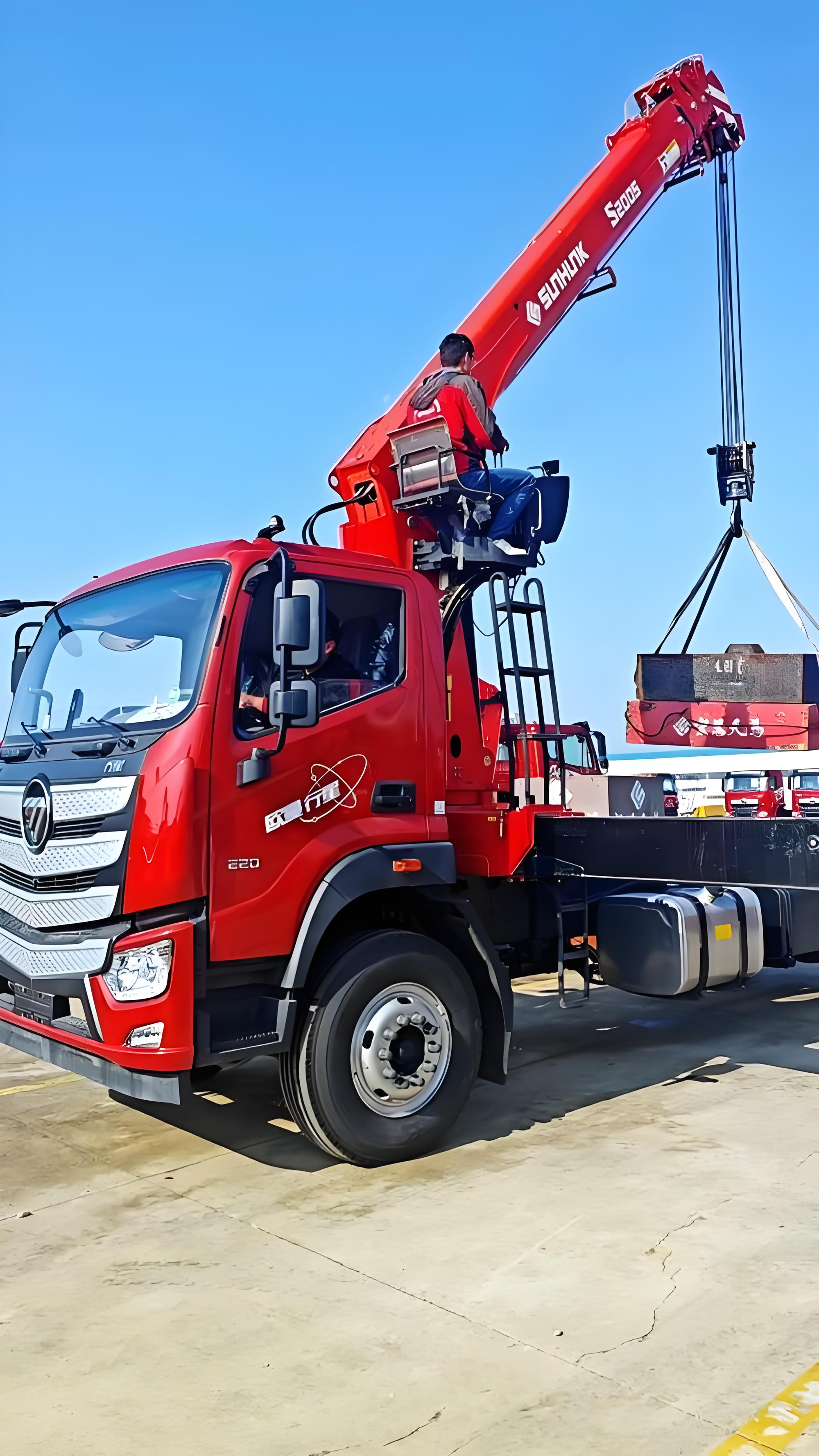 高空作业车工作现场