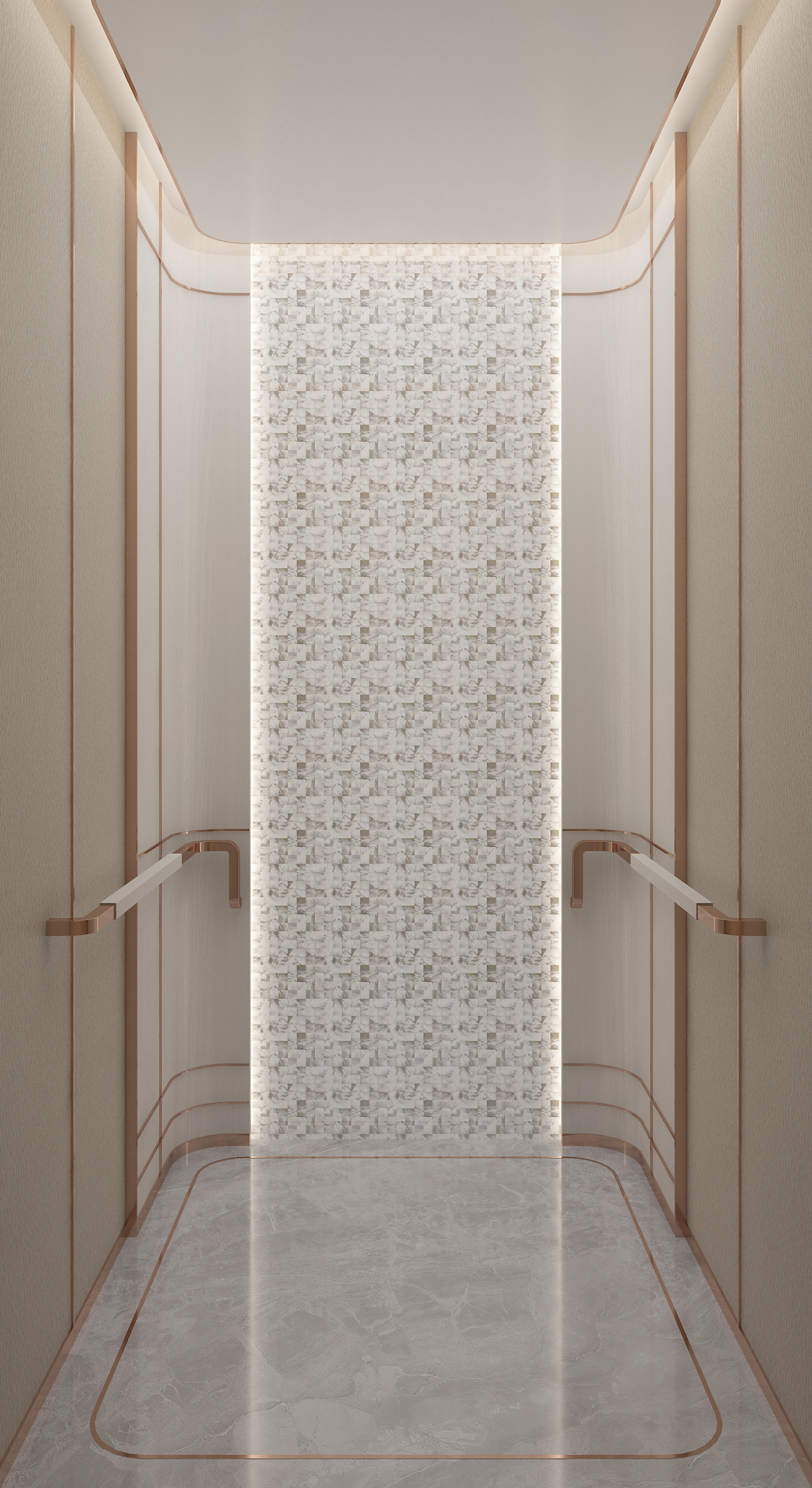 现代风格电梯内饰