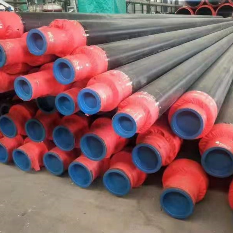 环氧煤沥青防腐钢管生产现场