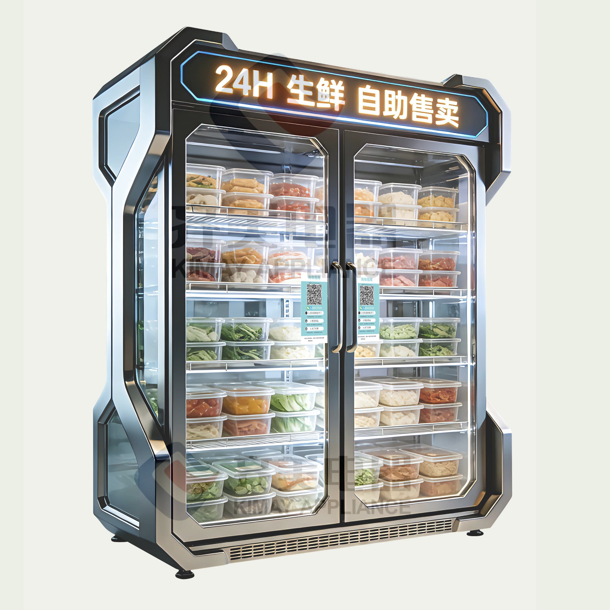 齐美电器智能售货柜产品图