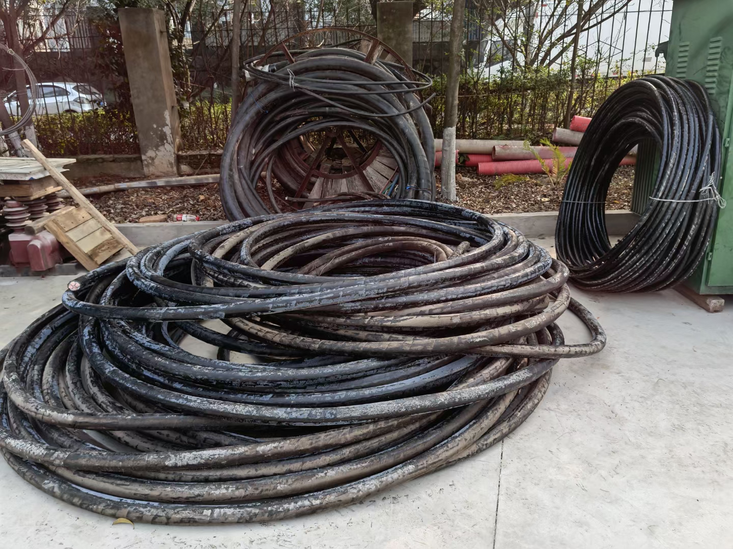 专业铝材回收现场