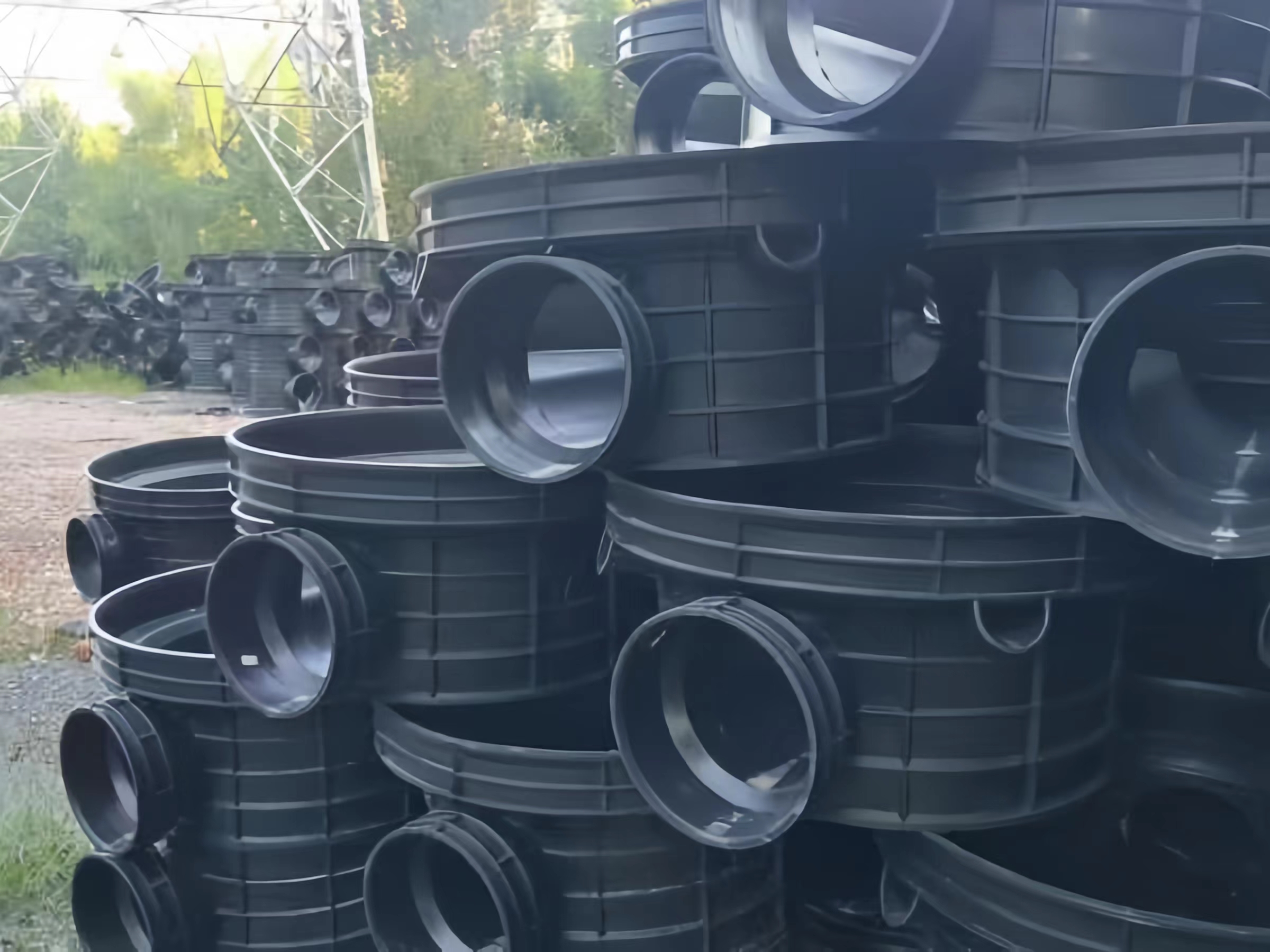 钢带波纹管产品展示