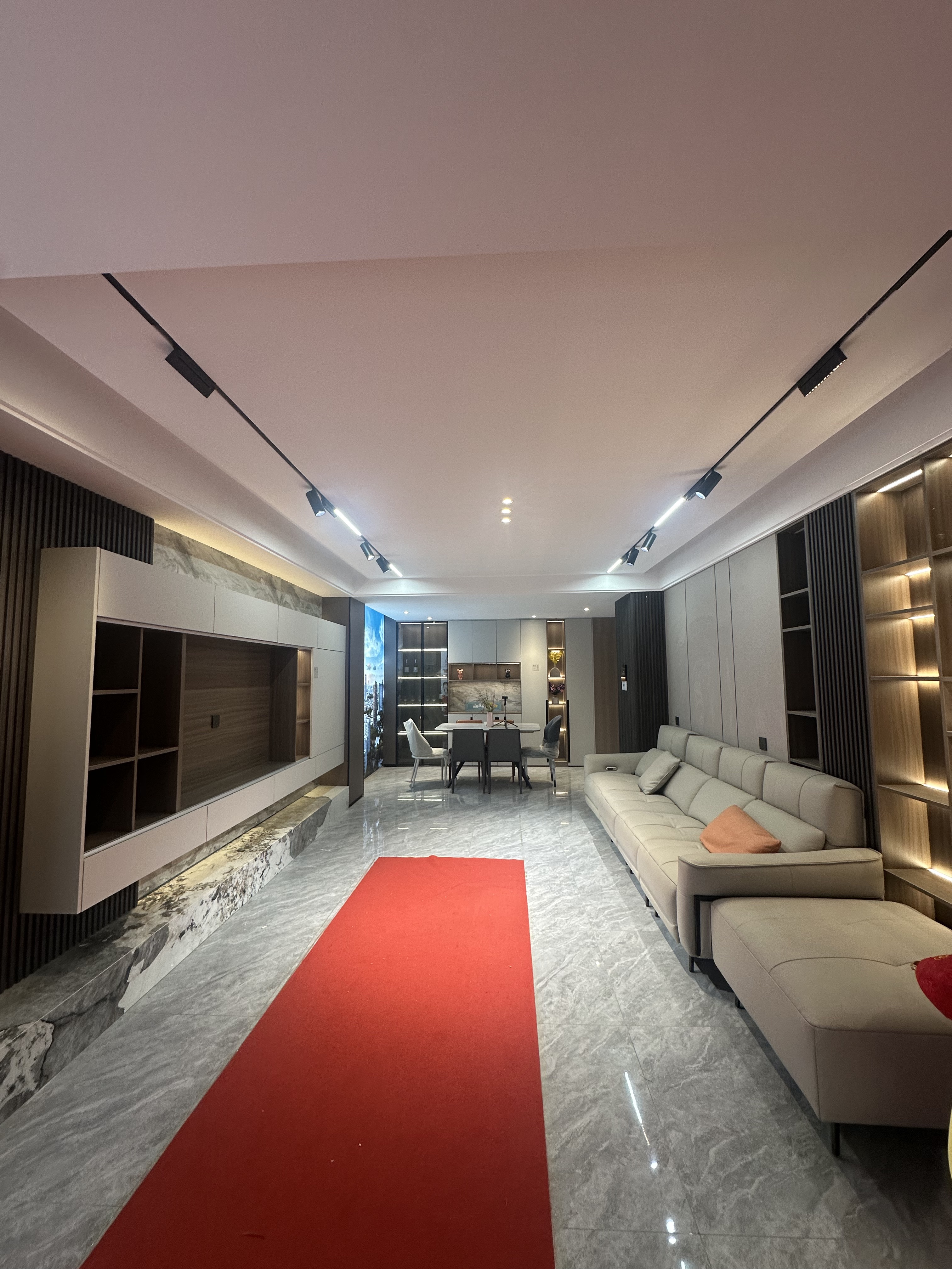 天领装饰施工现场