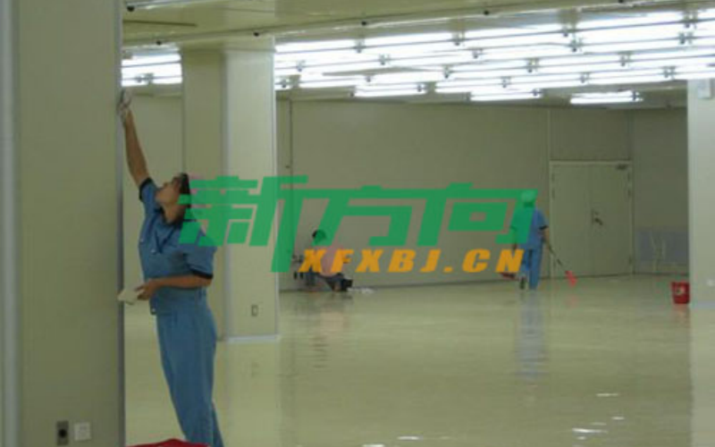 企业专业化保洁团队形象