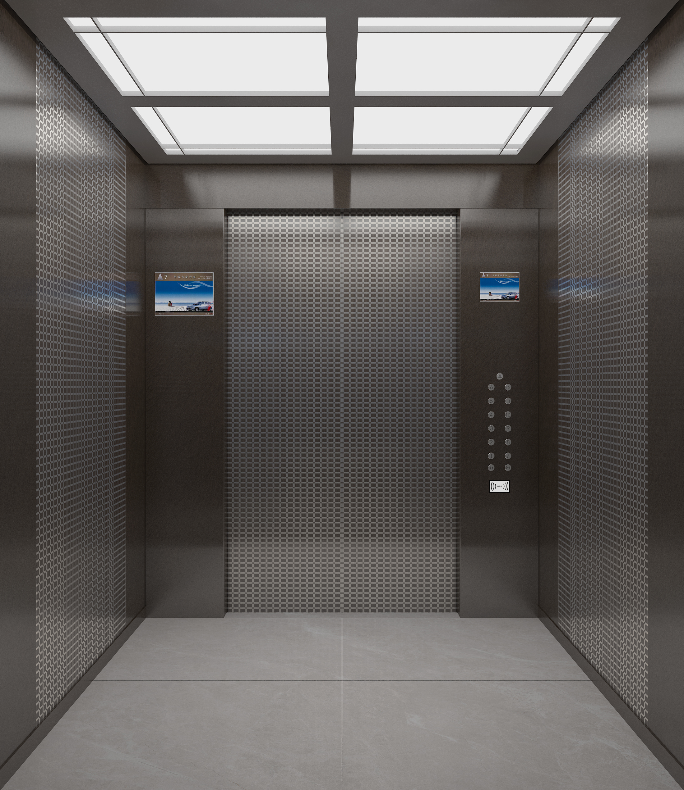 商业扶梯装潢效果