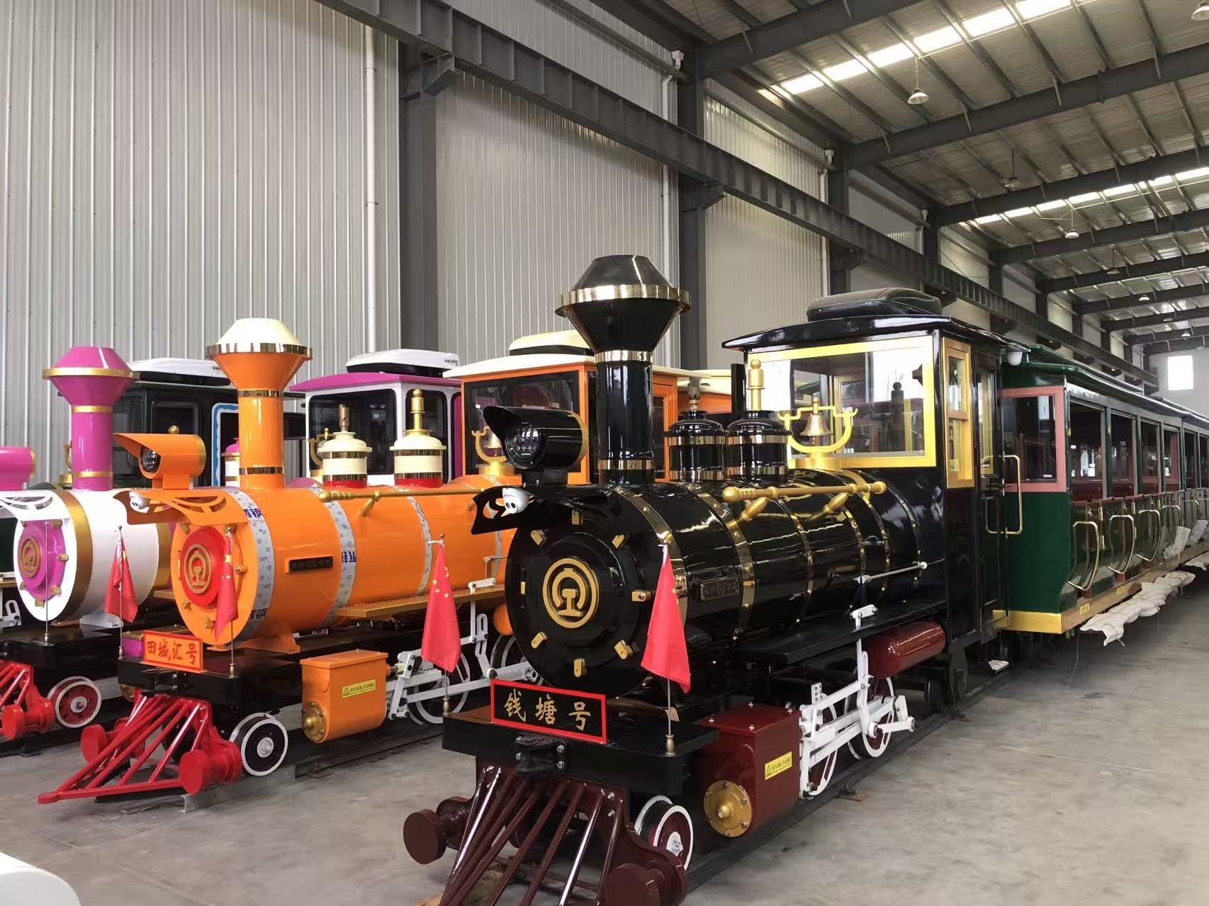 长和游乐多样化主题观光列车设计