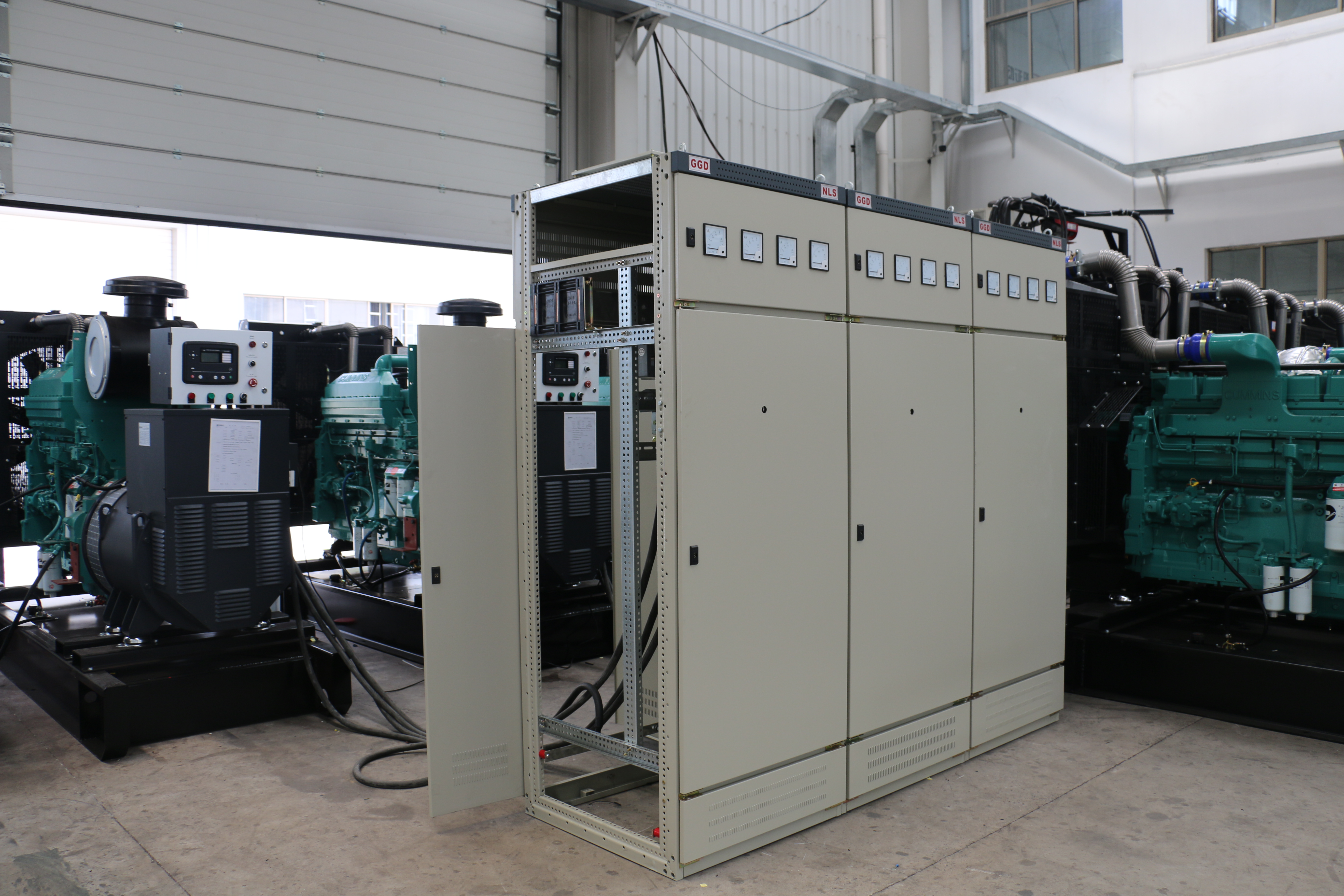 柴油发电机组核心动力部分展示