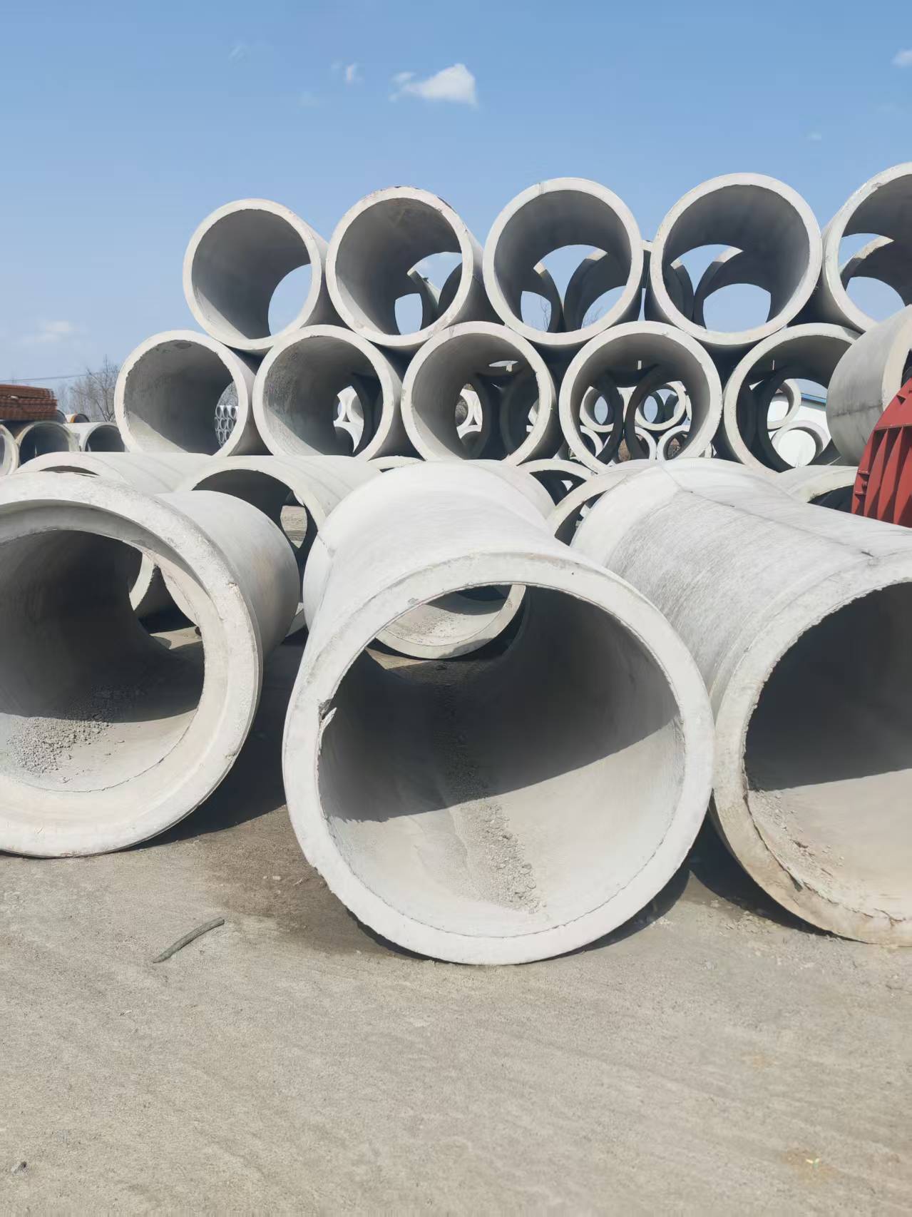 吉林众鑫水泥制品生产车间