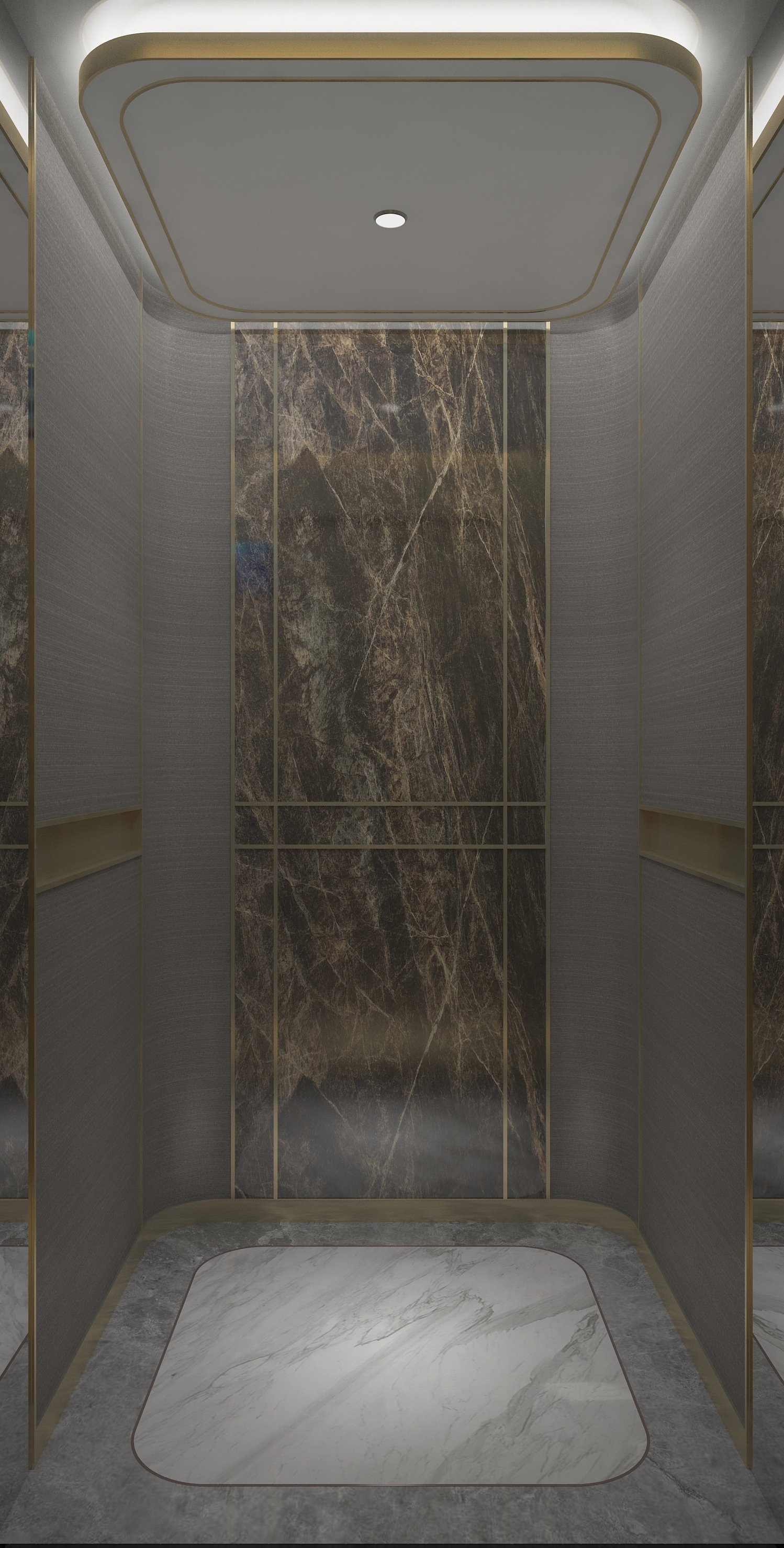 电梯内饰定制材料展示