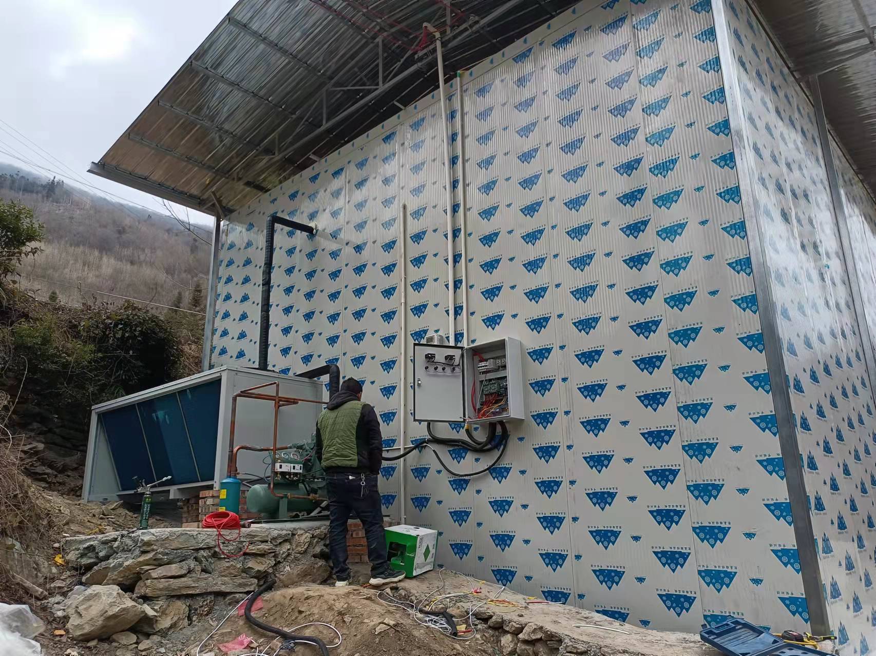 冷链工程现场图