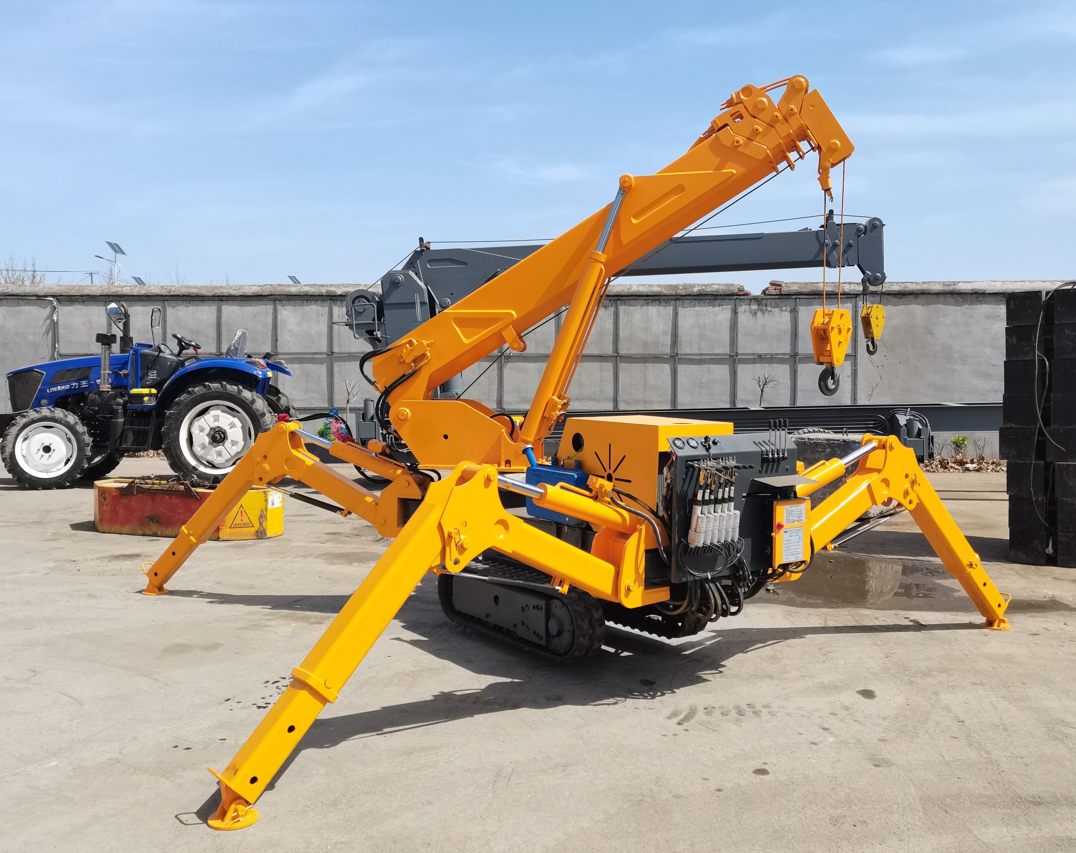 上海驭项起重设备有限公司设备现场图