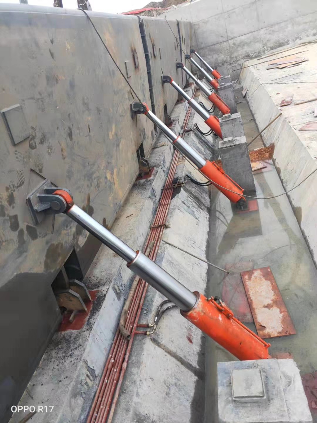 现代化水利机械生产车间