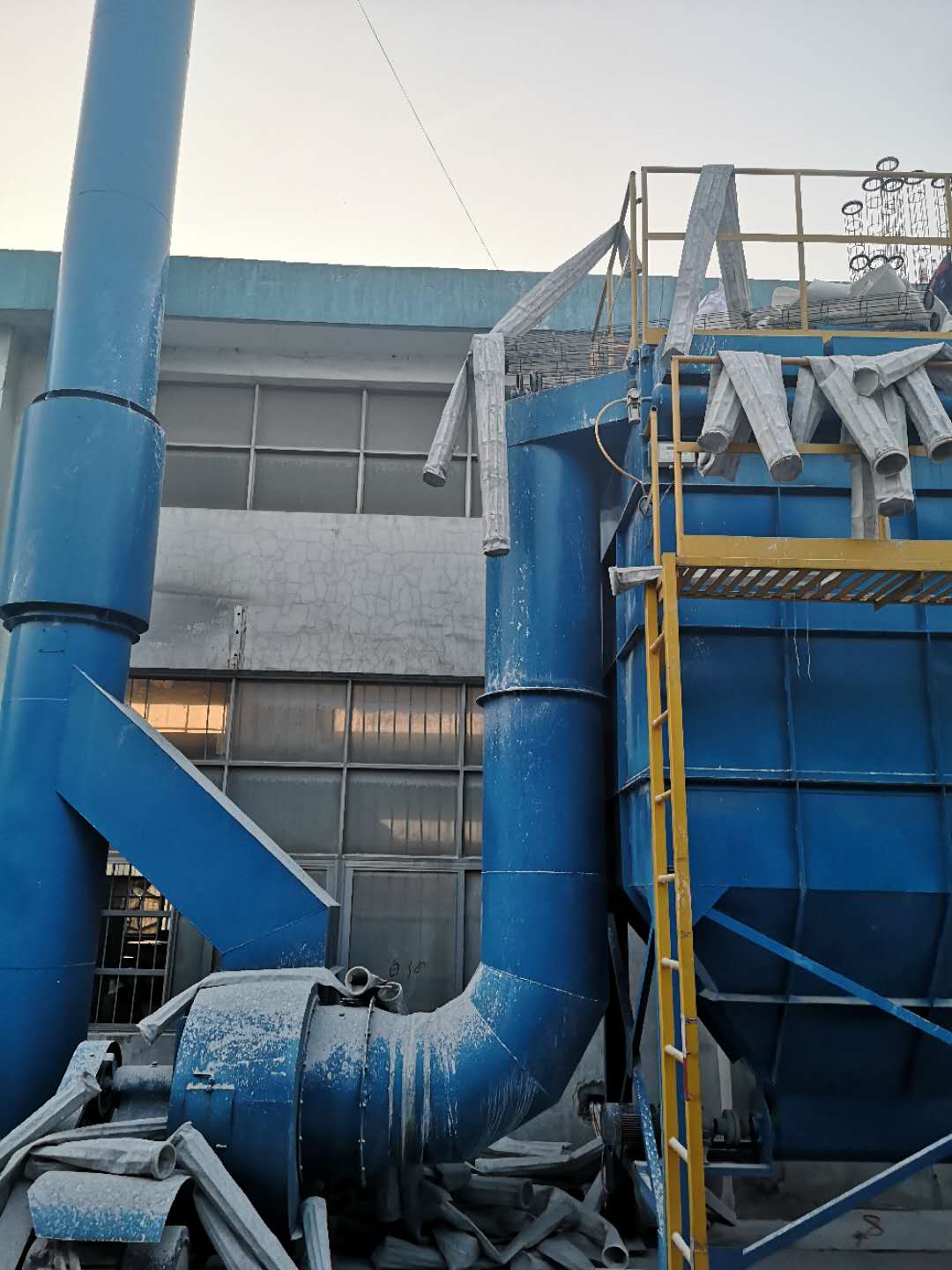 环保设备工程现场