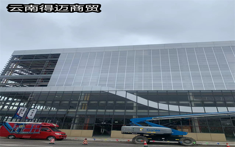 云南得迈商贸有限公司工程案例-车棚