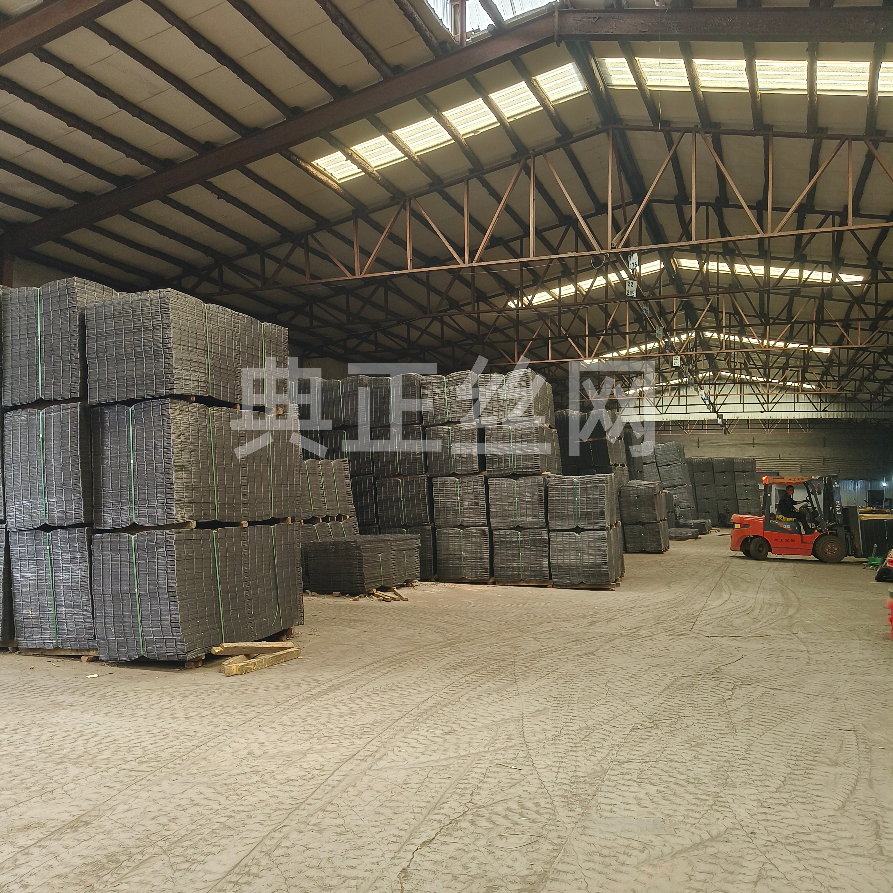 不同规格的地暖网片产品细节