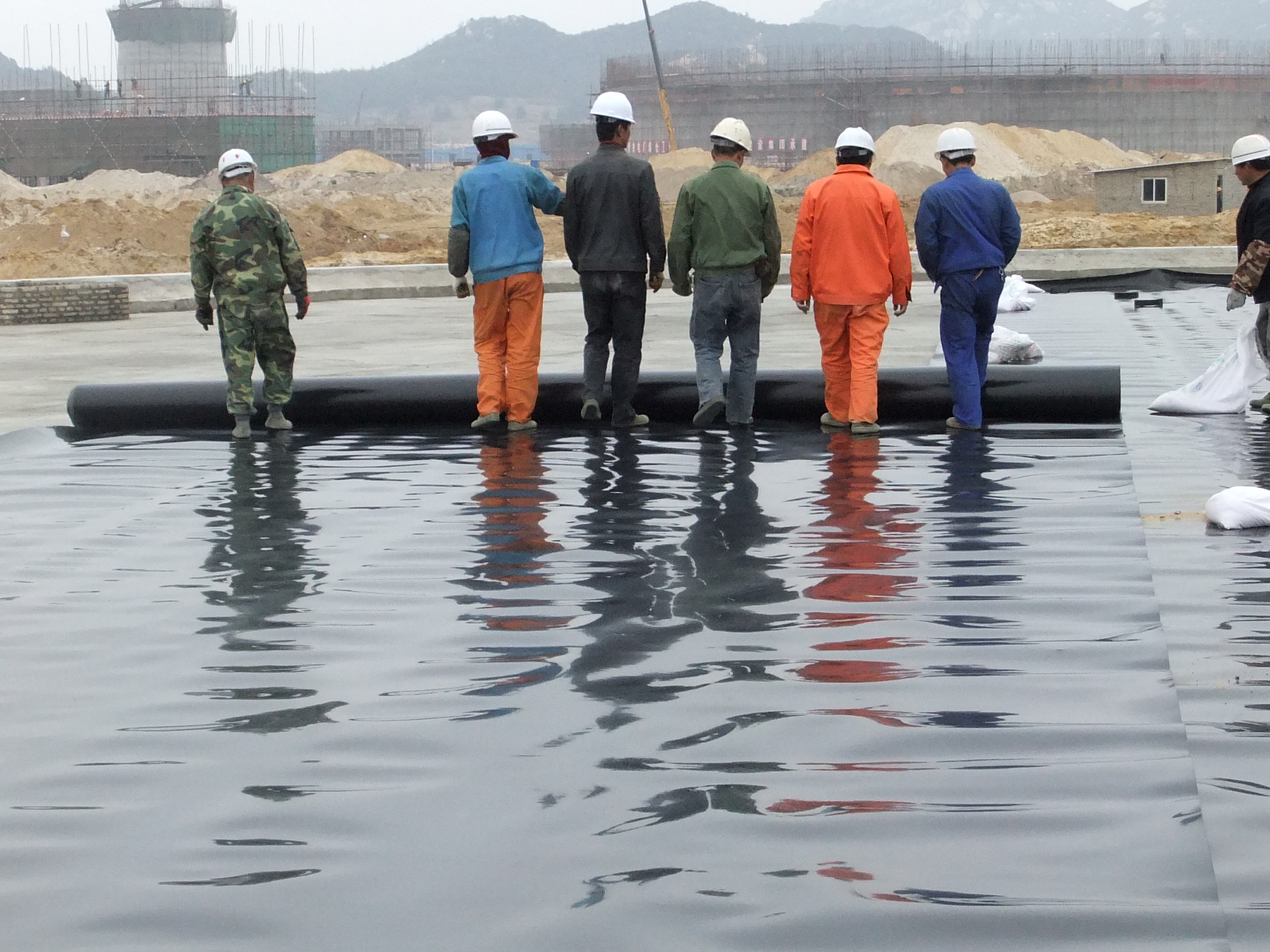 专业化土工材料施工