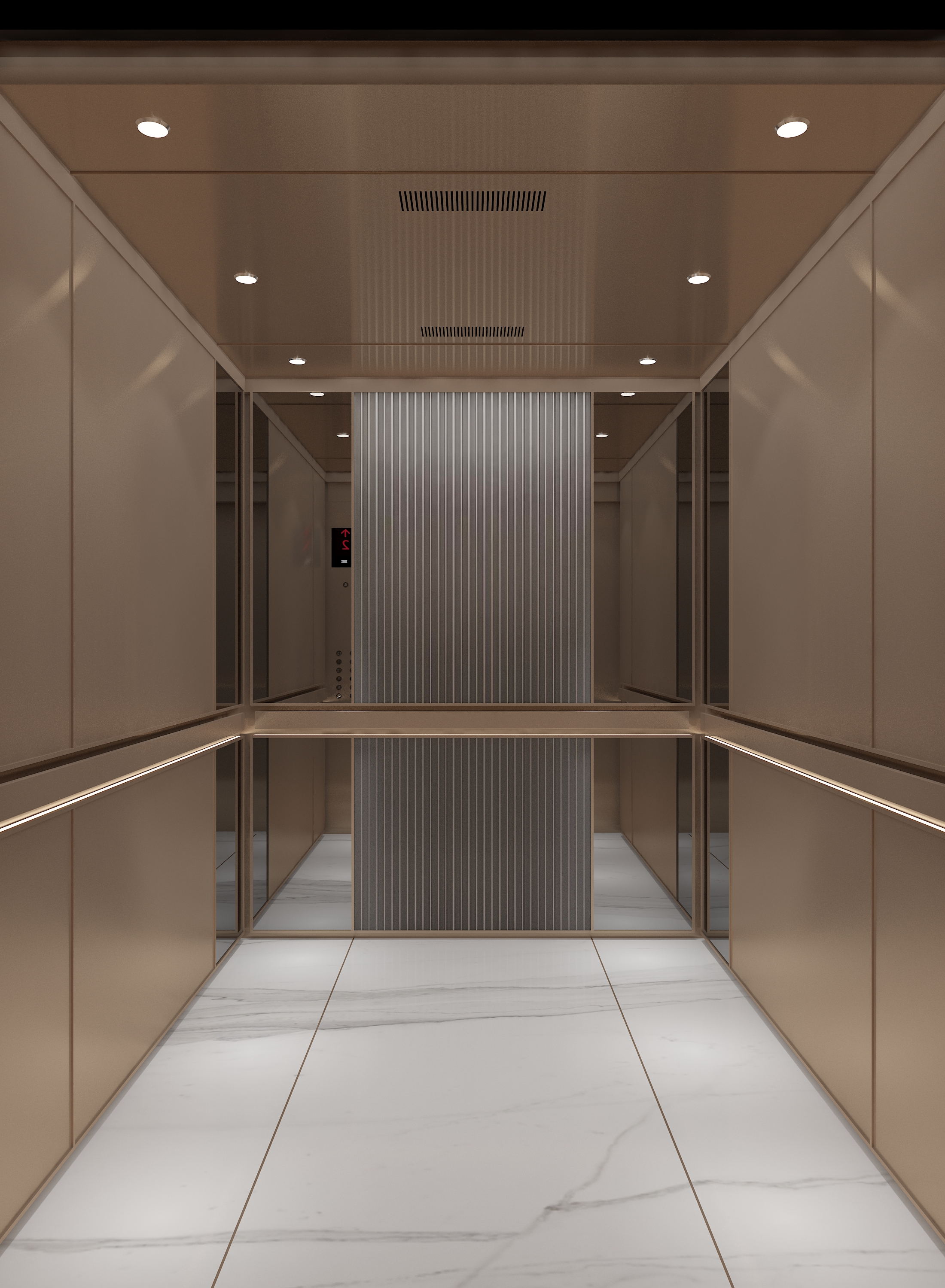电梯装饰效果展示
