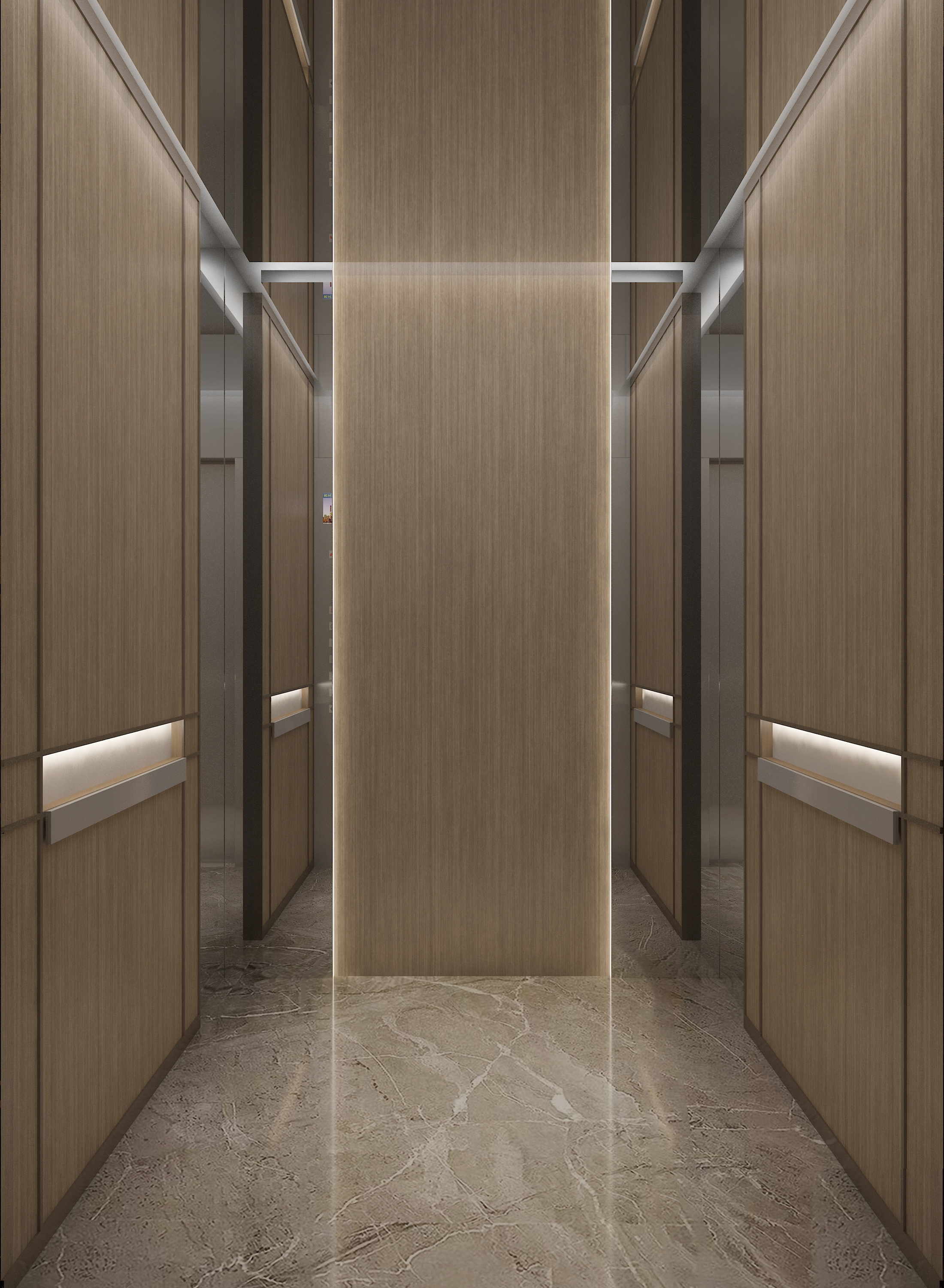 电梯装潢案例三