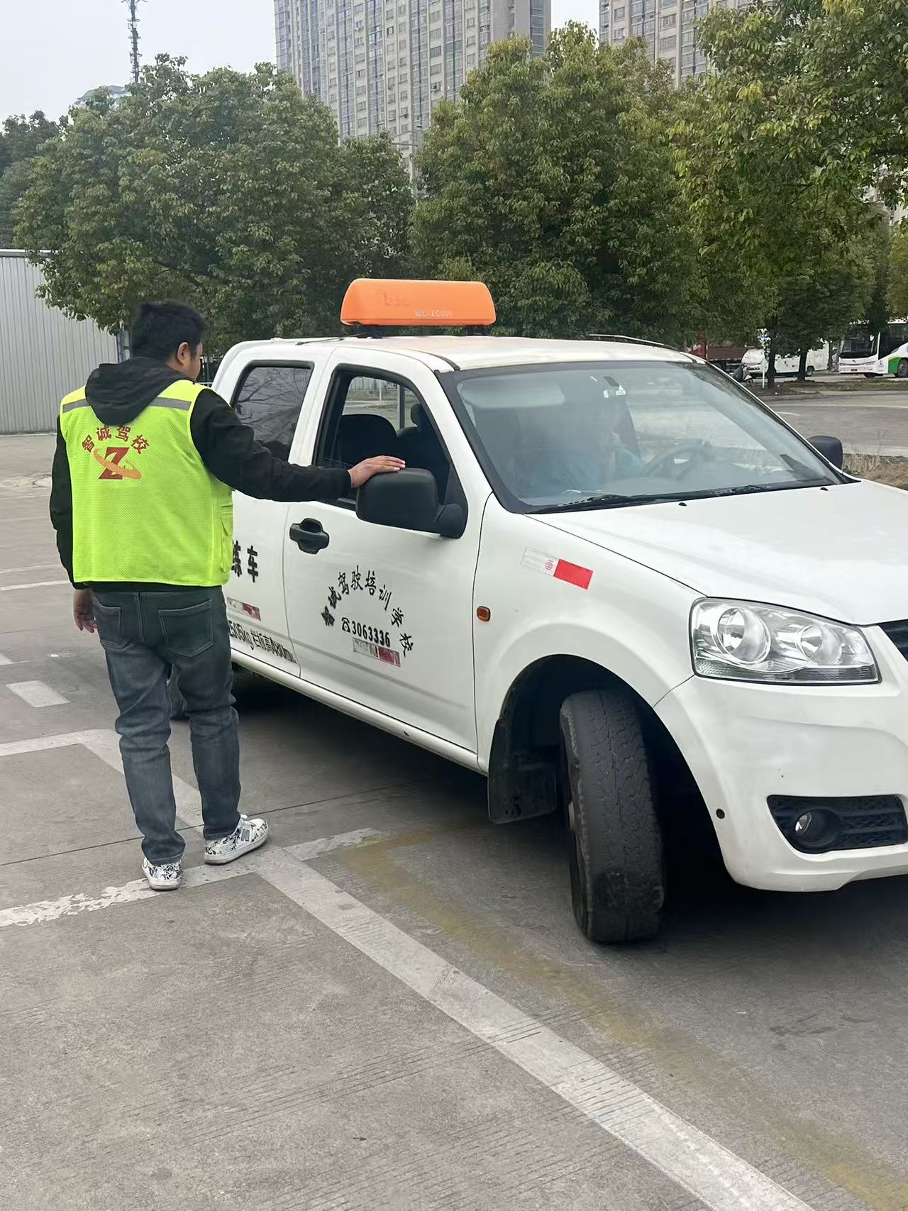 超大训练场全景，与考场一比一复刻