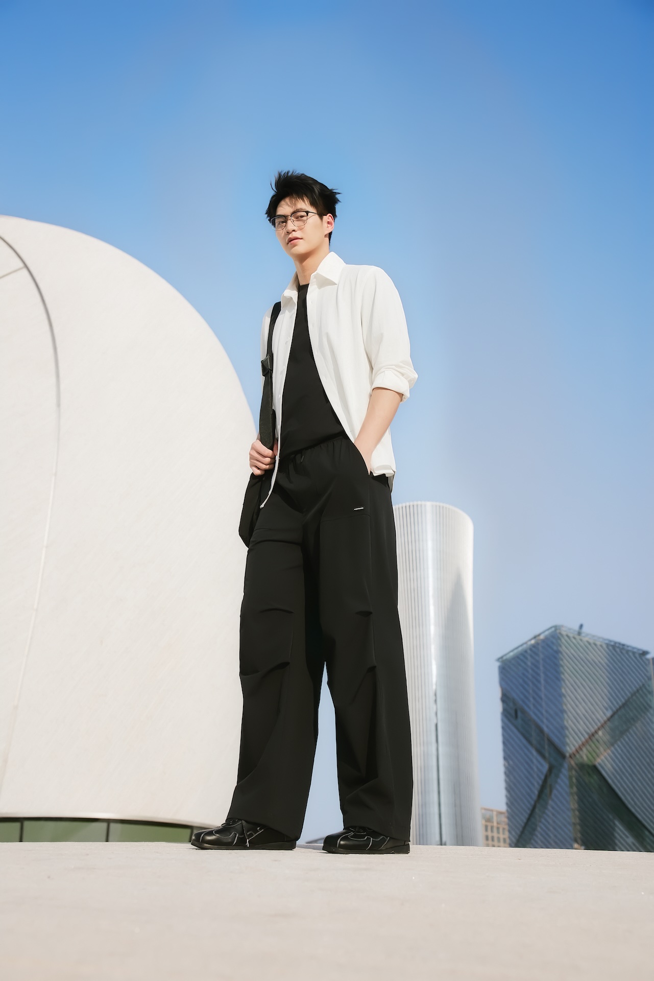 美力城高科技裤品展示